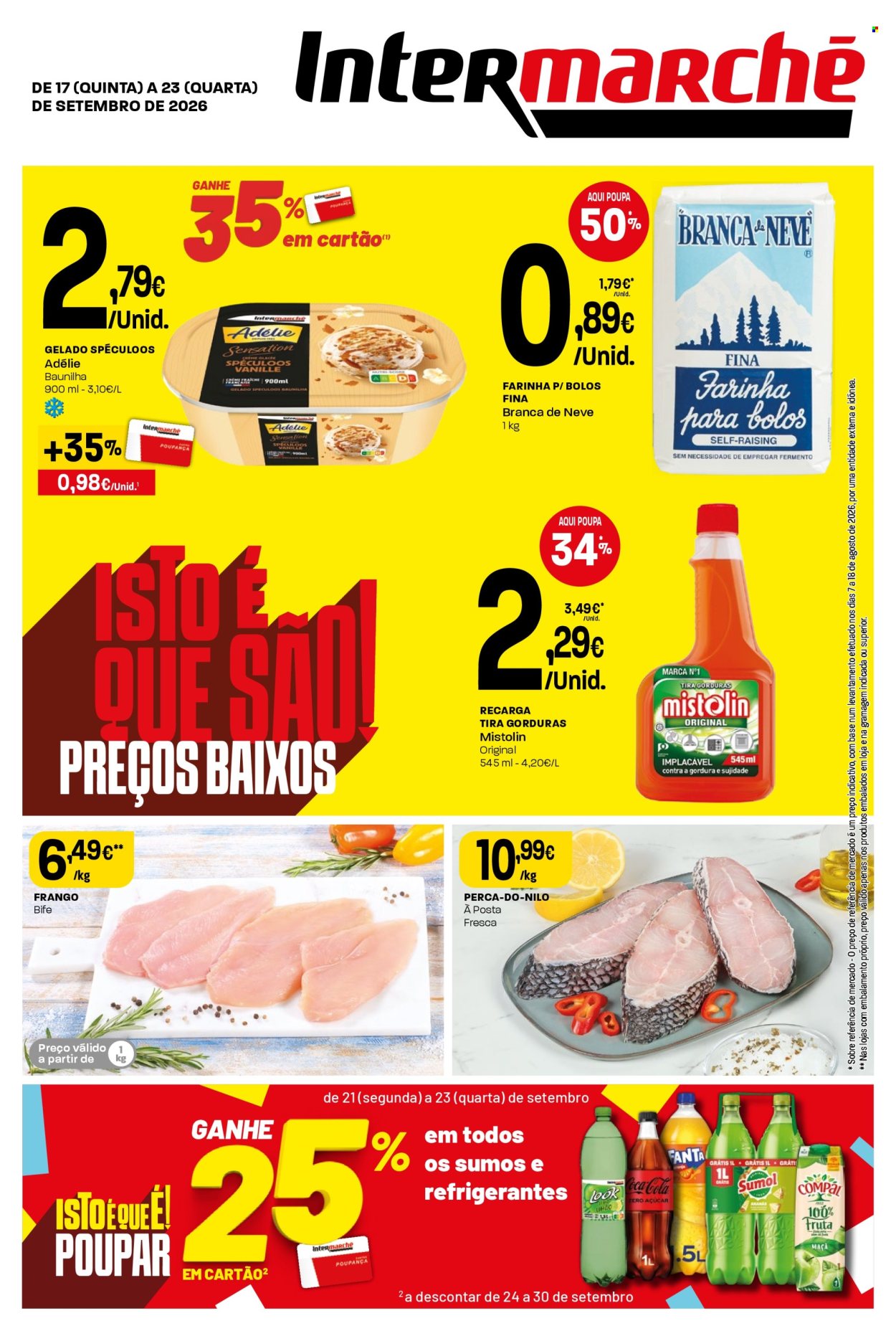 Folheto Intermarché - 17.9.2026 - 23.9.2026. Página 1