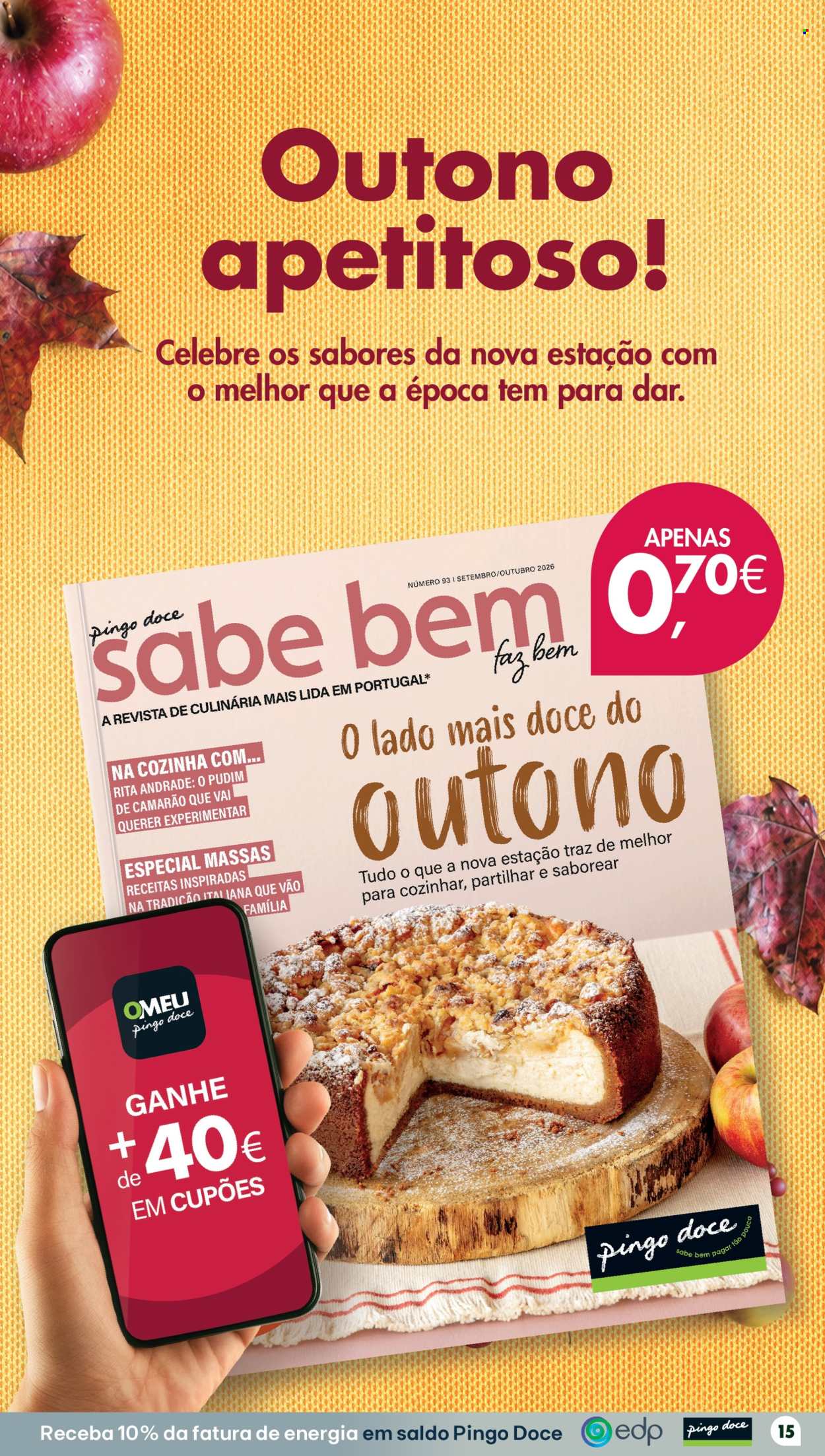 Folheto Pingo Doce - 18.9.2026 - 21.9.2026. Página 15