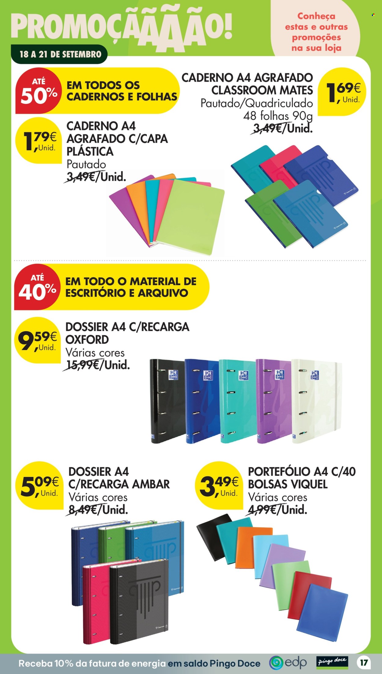 Folheto Pingo Doce - 18.9.2026 - 21.9.2026. Página 17