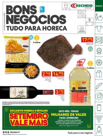 Folheto Recheio - 22.9.2026 - 28.9.2026.