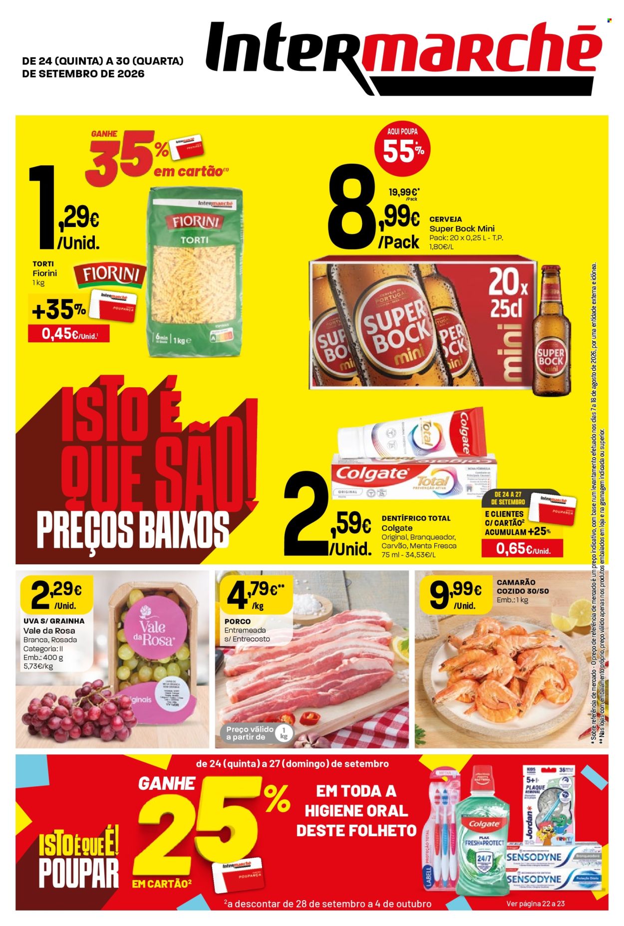Folheto Intermarché - 24.9.2026 - 30.9.2026. Página 1