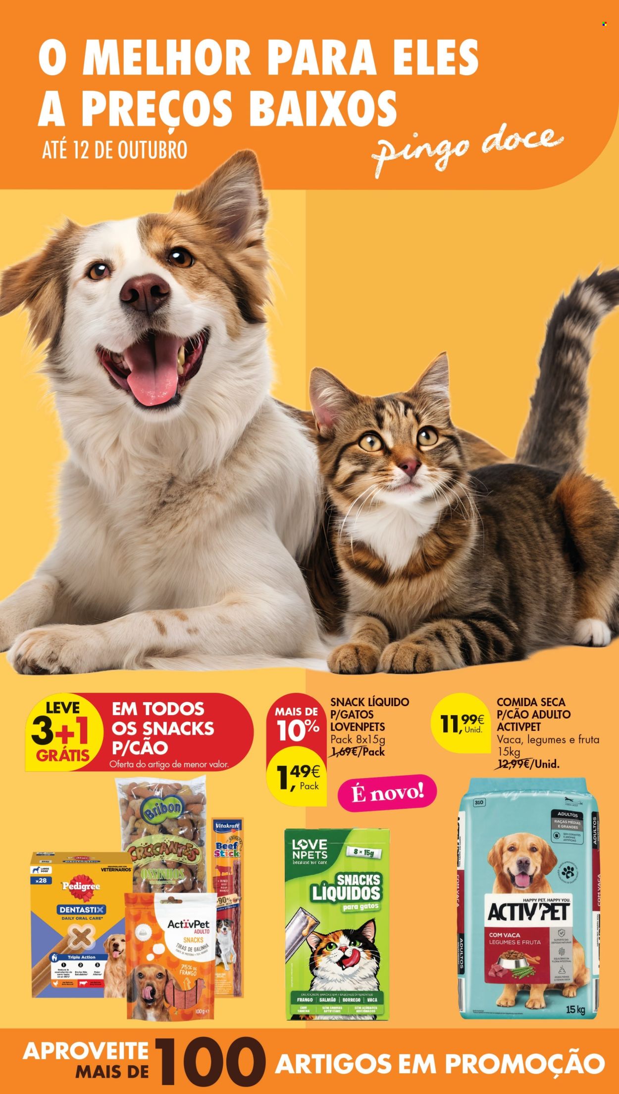 Folheto Pingo Doce - 29.9.2026 - 12.10.2026. Página 1