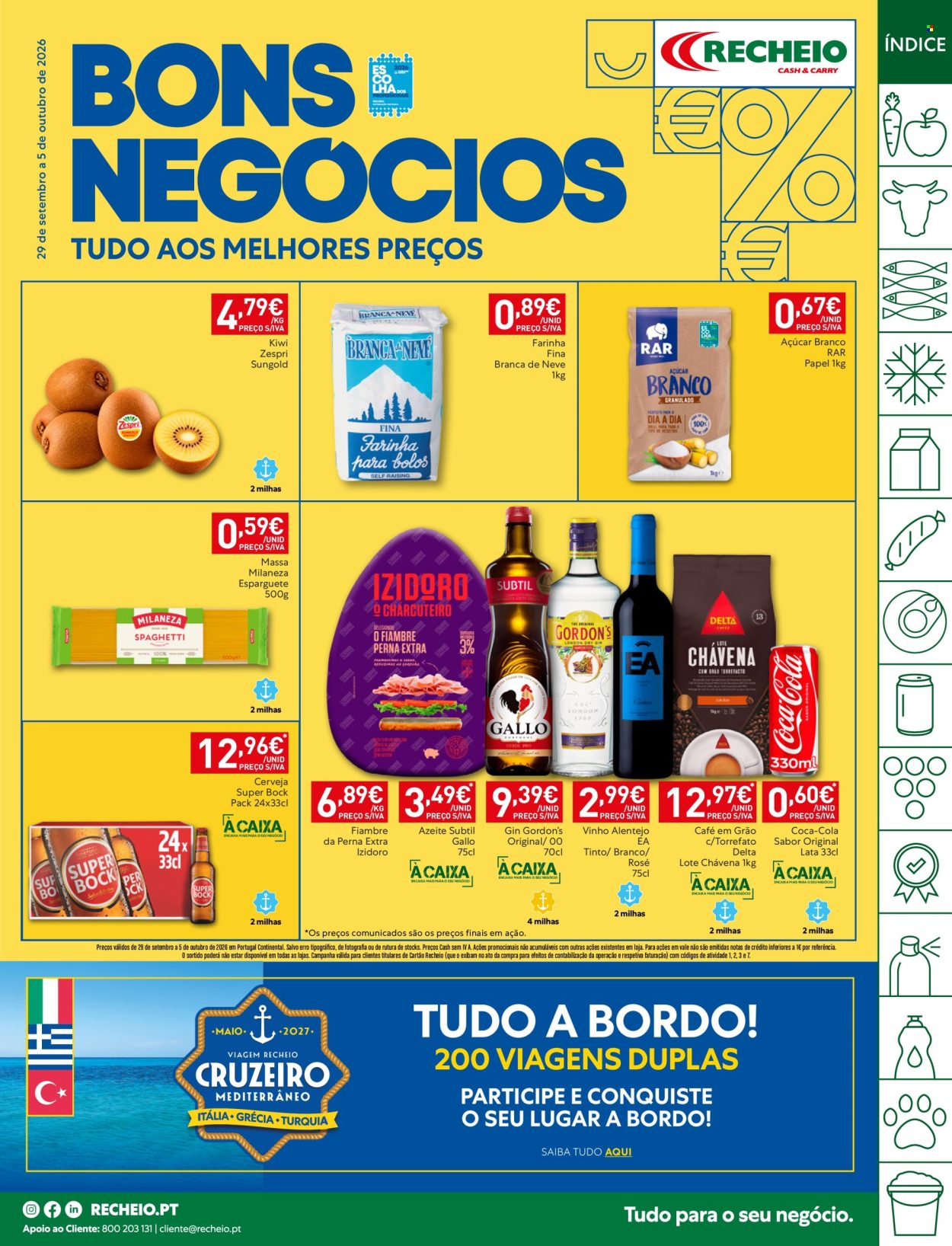 Folheto Recheio - 29.9.2026 - 5.10.2026. Página 1