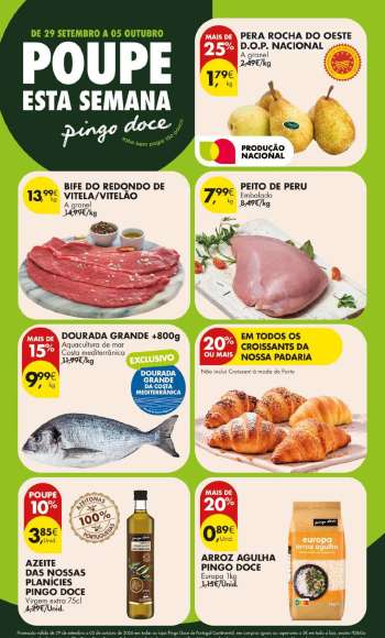 Folheto Pingo Doce - 29.9.2026 - 5.10.2026.
