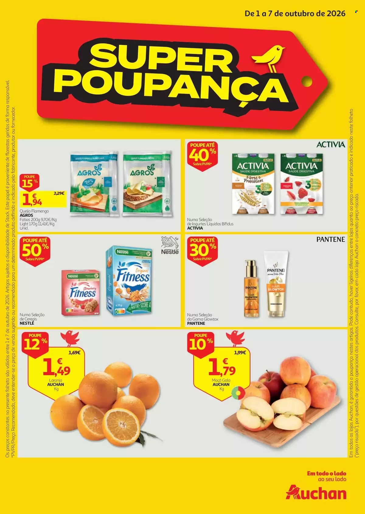 Folheto Auchan - 1.10.2026 - 7.10.2026. Página 1