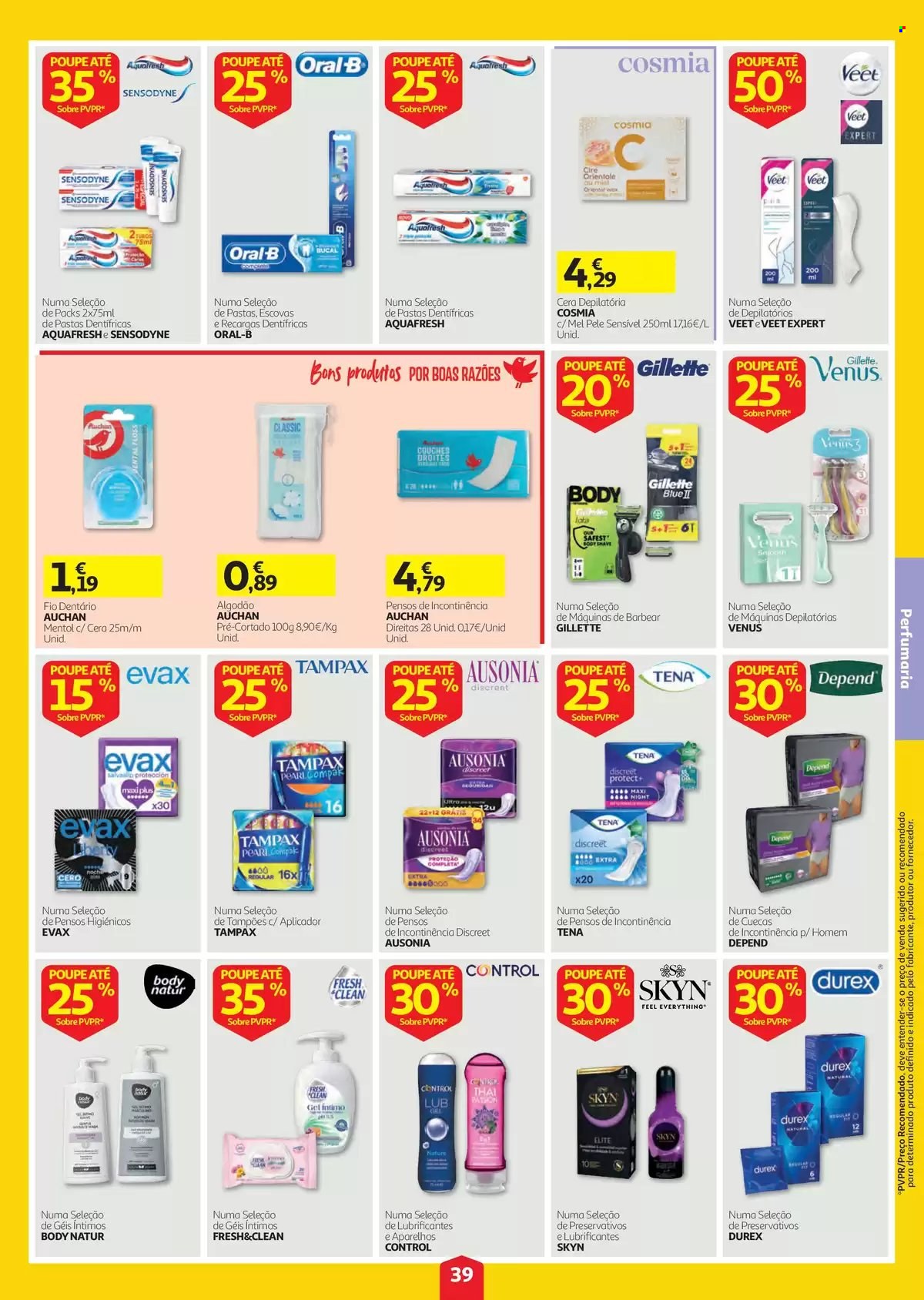 Folheto Auchan - 1.10.2026 - 7.10.2026. Página 39