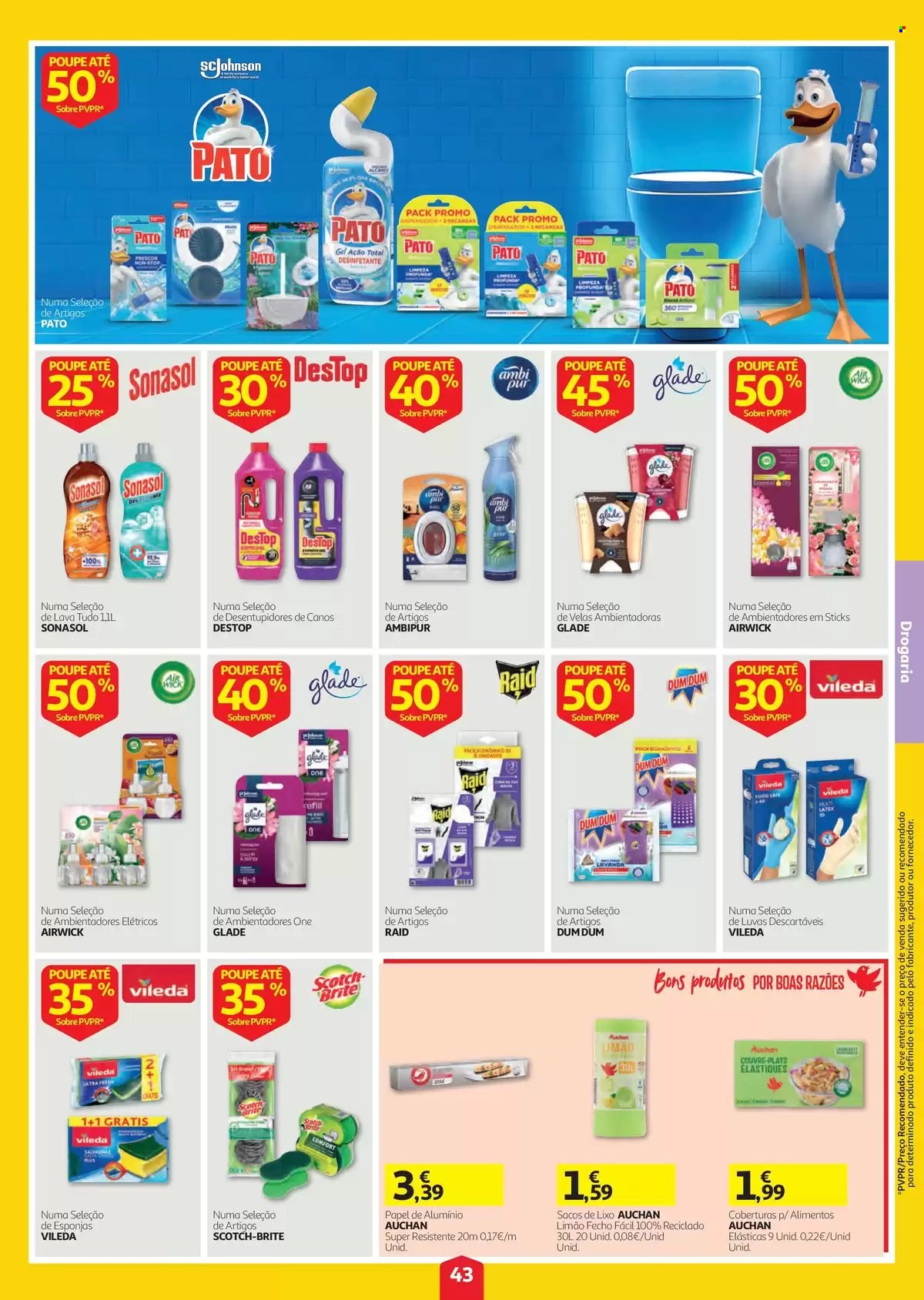 Folheto Auchan - 1.10.2026 - 7.10.2026. Página 43