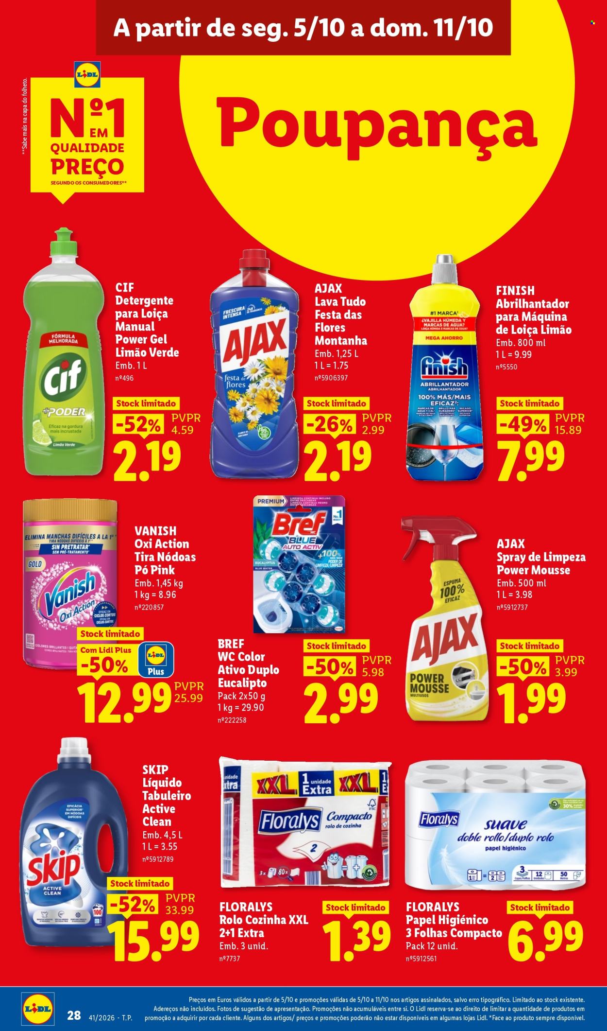 Folheto Lidl - 5.10.2026 - 11.10.2026. Página 28
