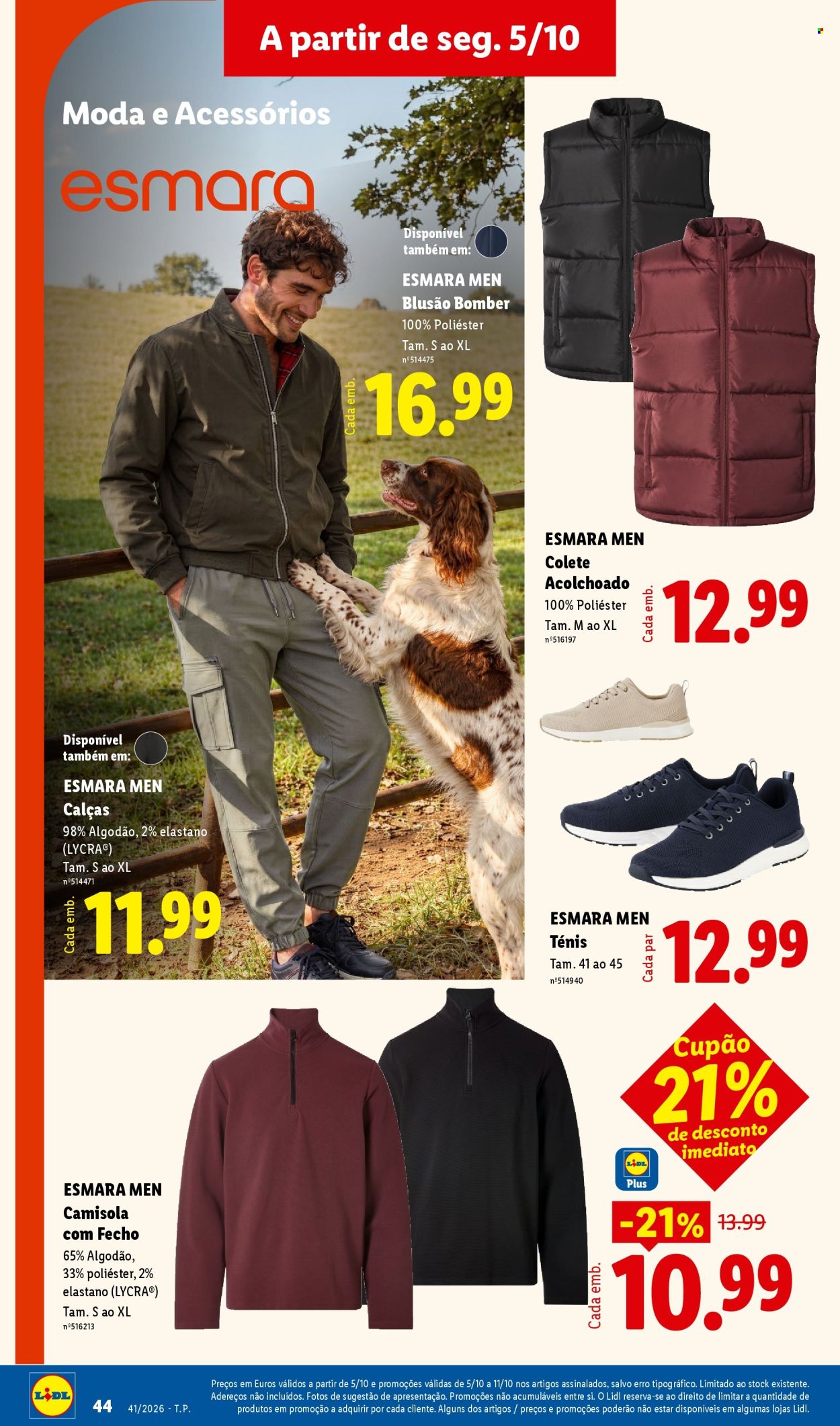 Folheto Lidl - 5.10.2026 - 11.10.2026. Página 44