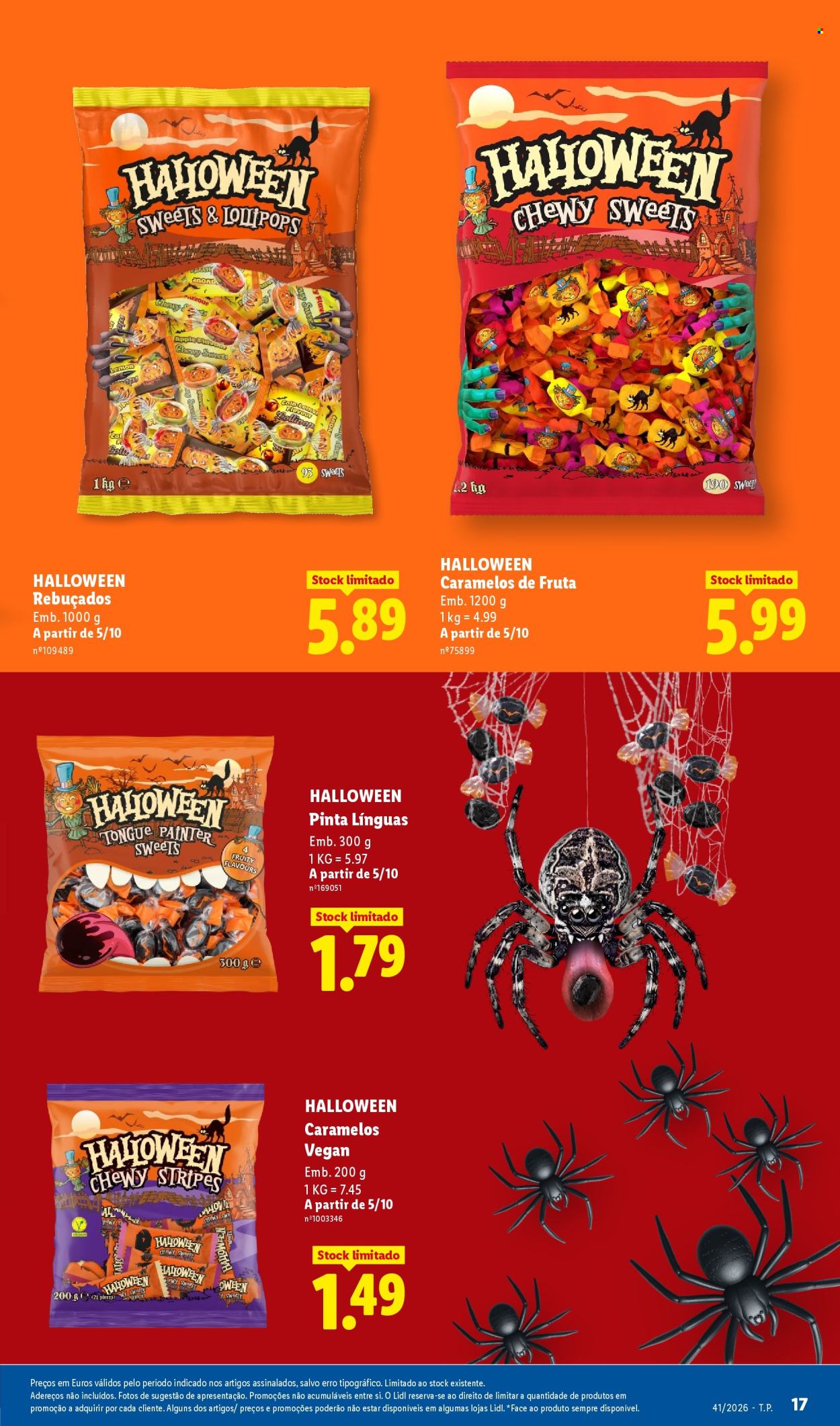 Folheto Lidl - 5.10.2026 - 11.10.2026. Página 17