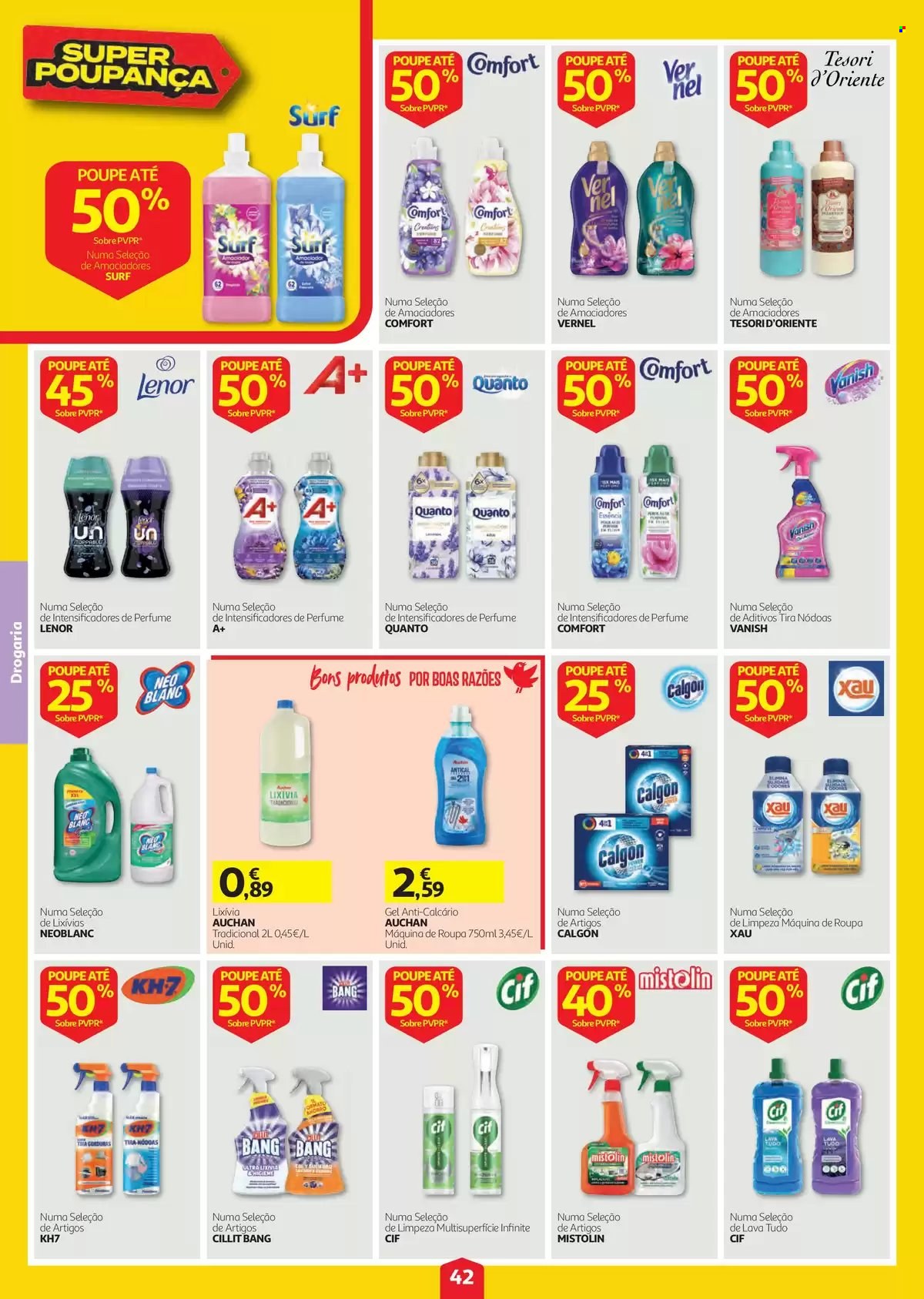 Folheto Auchan - 8.10.2026 - 14.10.2026. Página 42