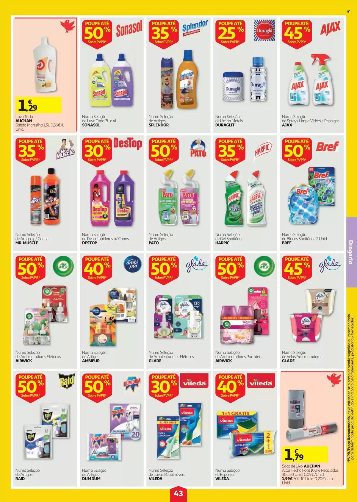 Folheto Auchan - 8.10.2026 - 14.10.2026. Página 43