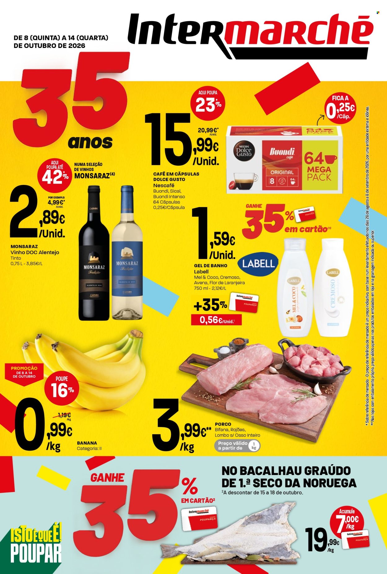 Folheto Intermarché - 8.10.2026 - 14.10.2026. Página 1