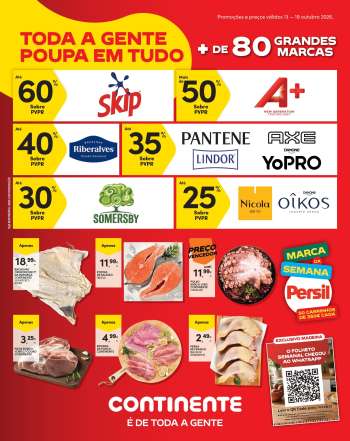 Folheto Continente Modelo - 13.10.2026 - 19.10.2026.