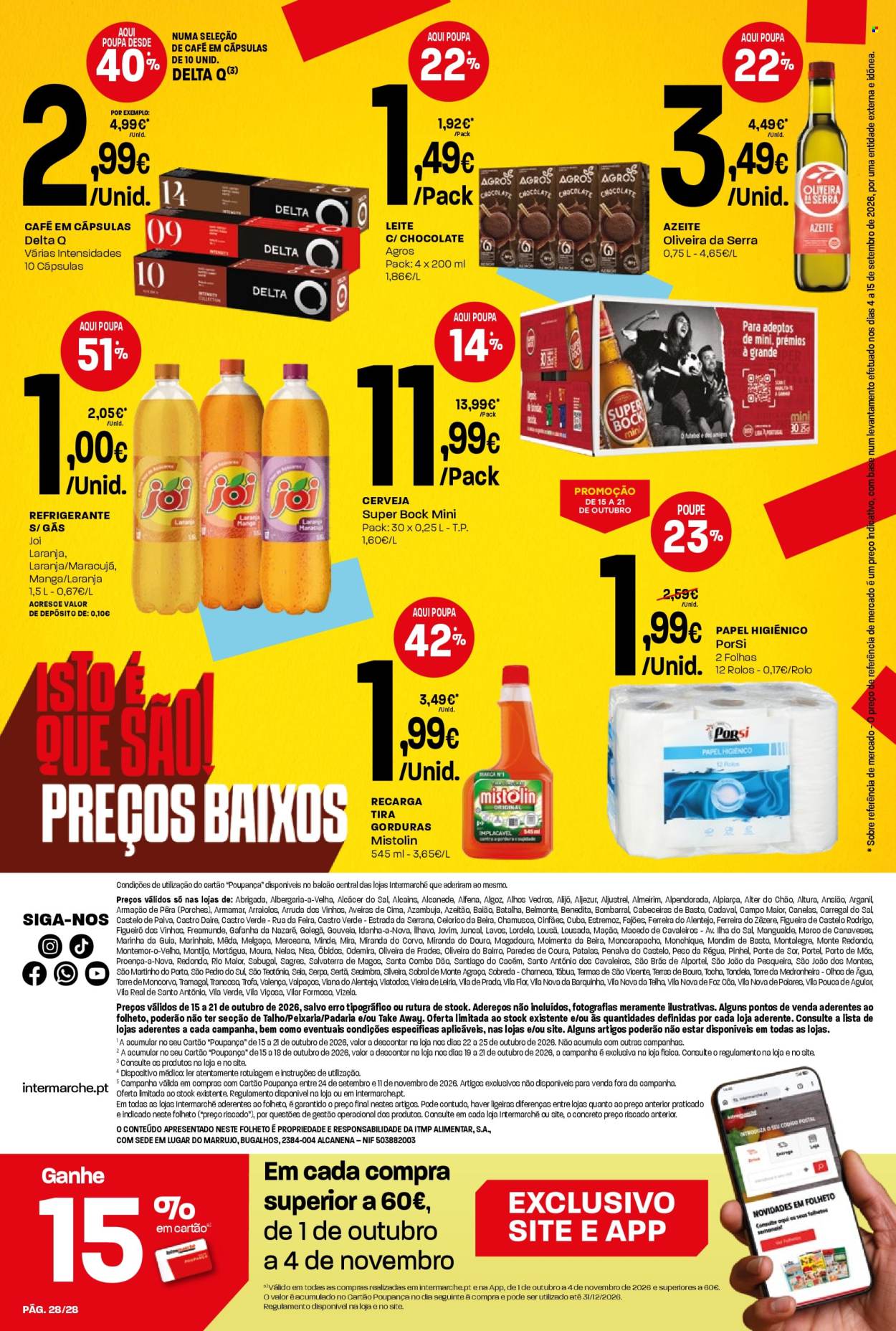 Folheto Intermarché - 15.10.2026 - 21.10.2026. Página 28