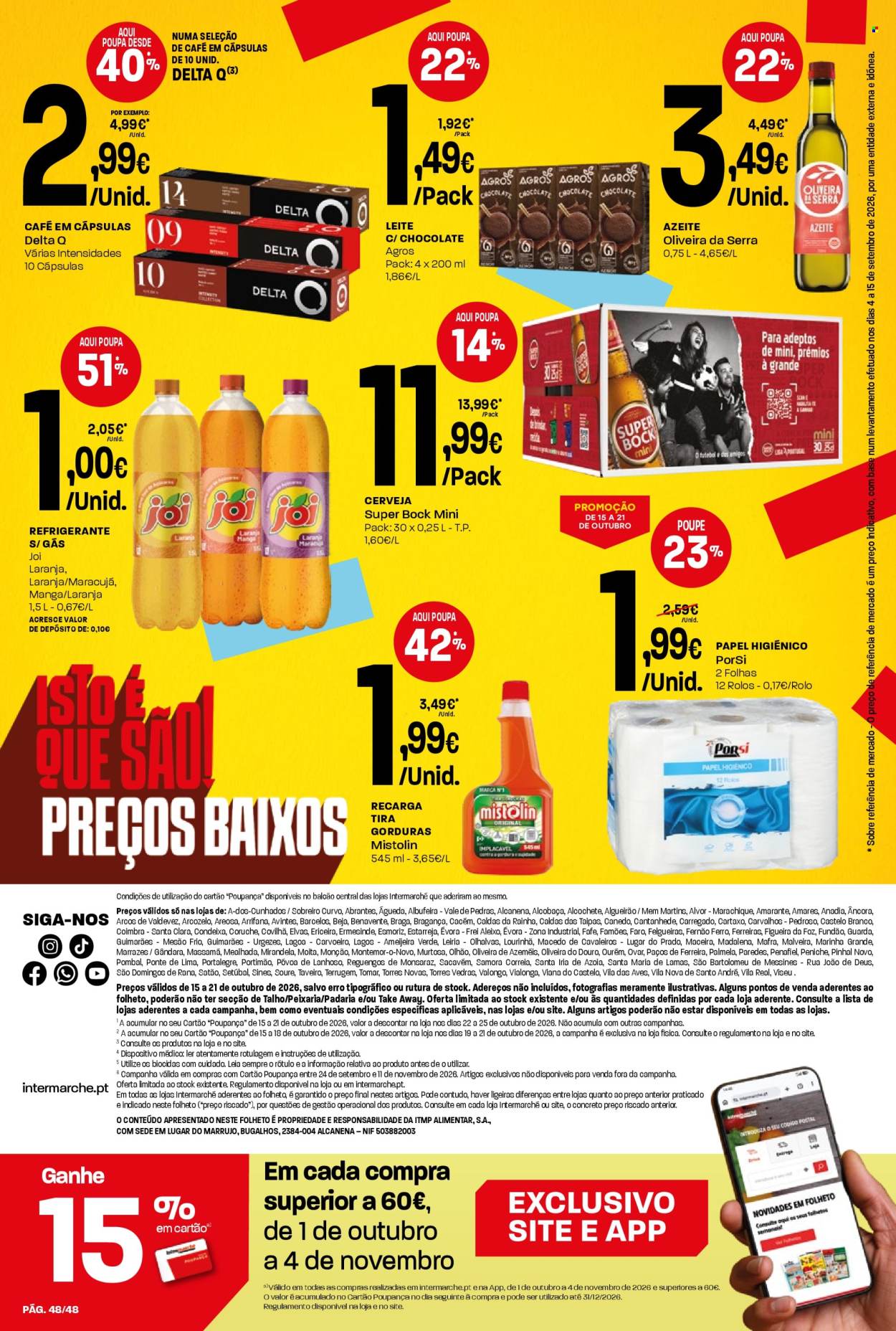 Folheto Intermarché - 15.10.2026 - 21.10.2026. Página 48