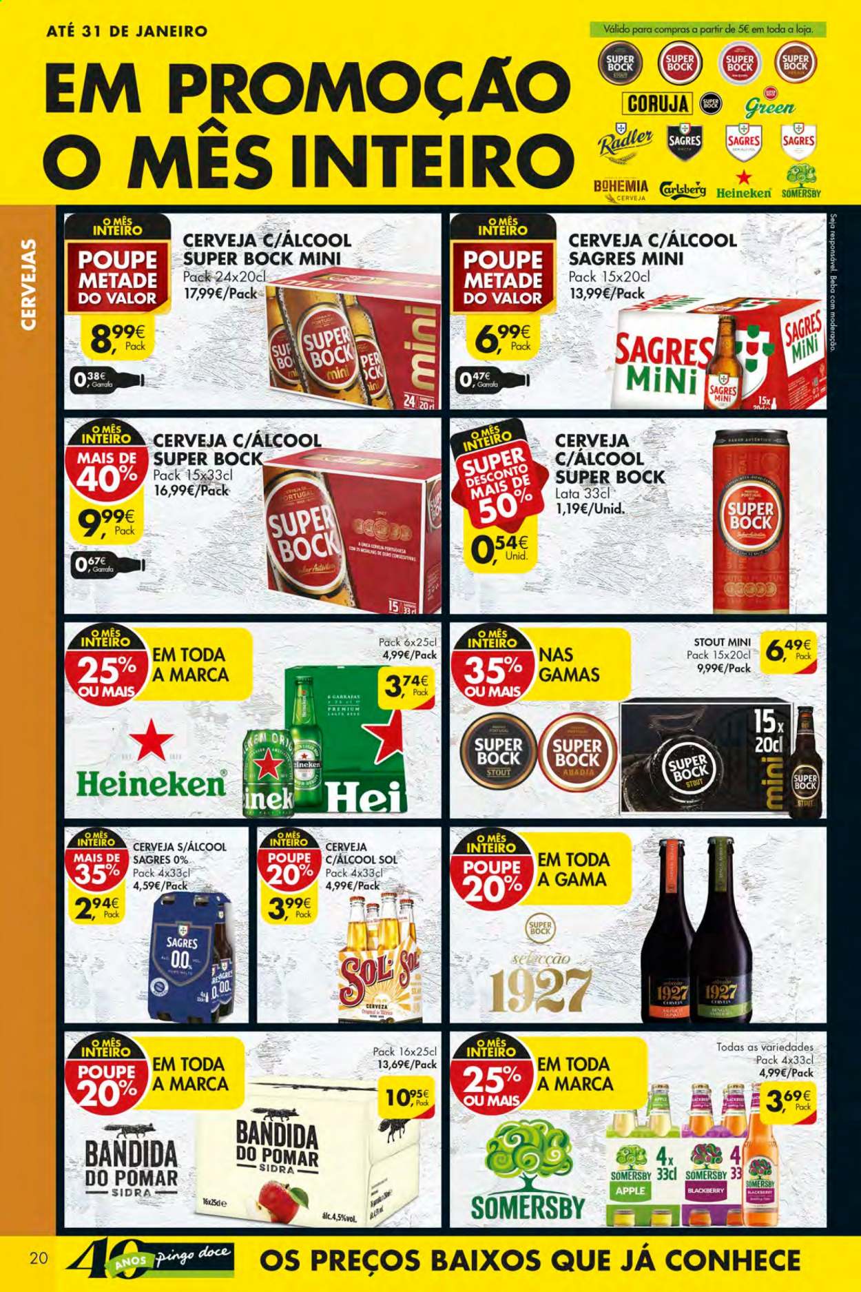 Folheto Pingo Doce - 5.1.2021 - 11.1.2021. Página 20