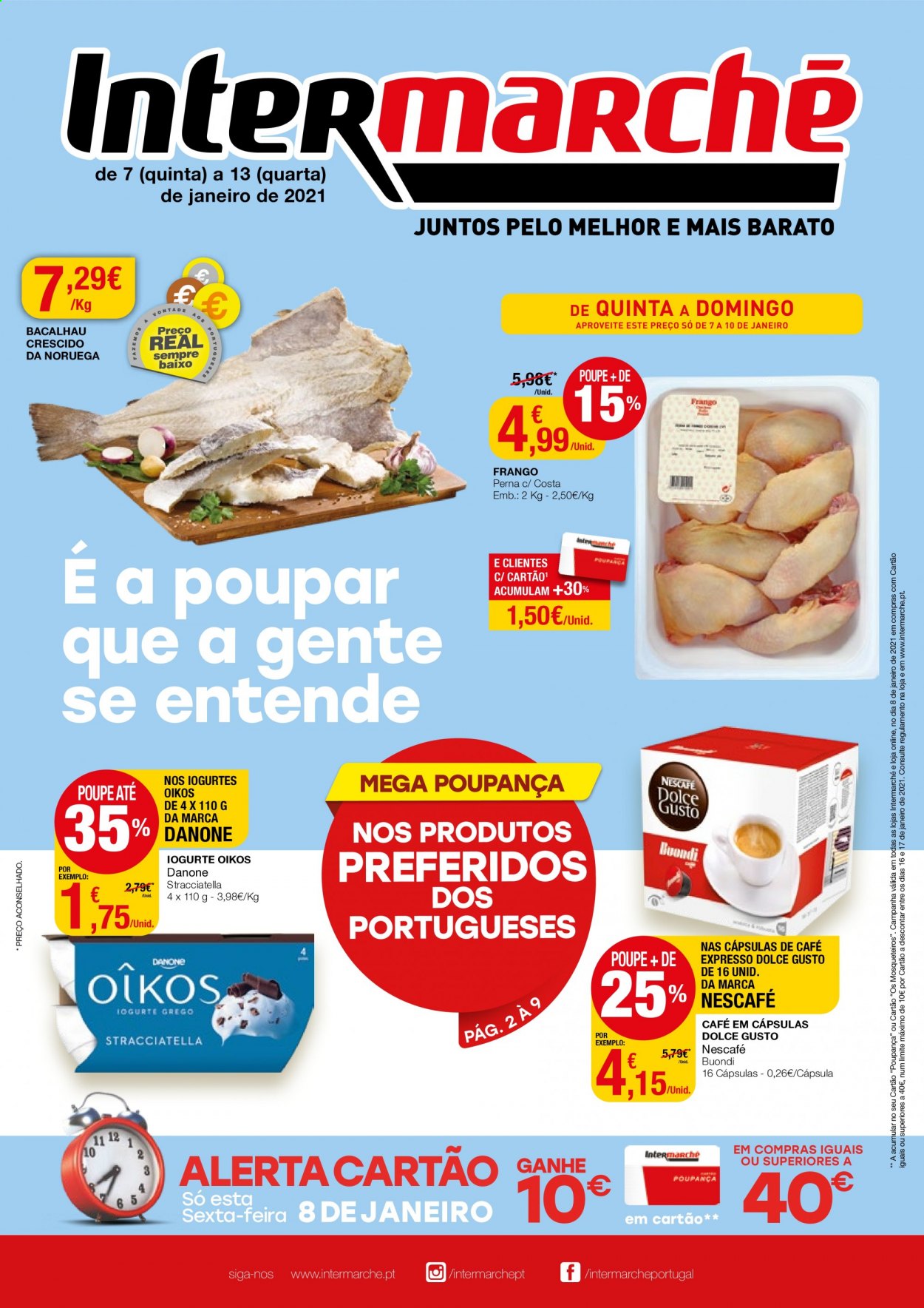Folheto Intermarché - 7.1.2021 - 13.1.2021. Página 1