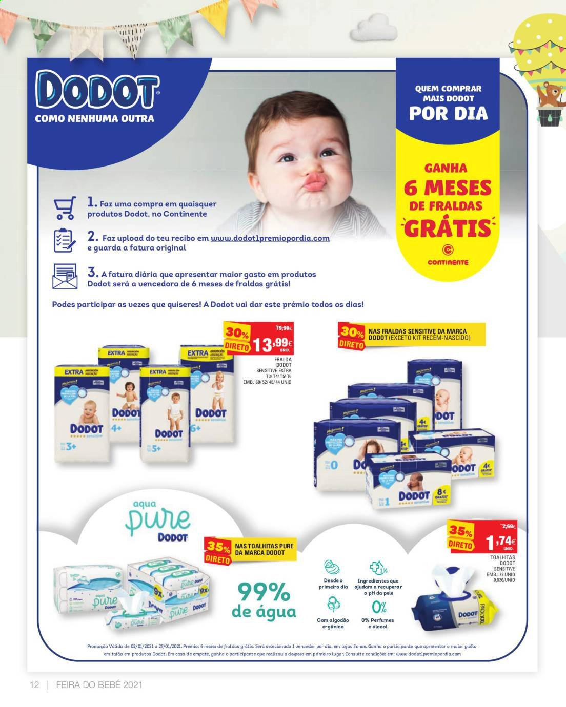 Folheto Continente Modelo - 12.1.2021 - 24.1.2021. Página 12