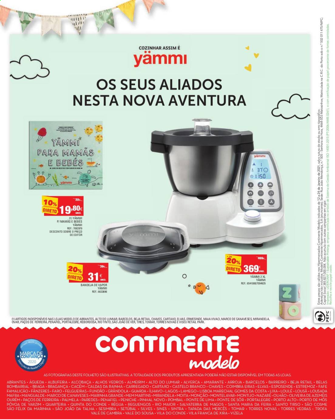 Folheto Continente Modelo - 12.1.2021 - 24.1.2021. Página 24
