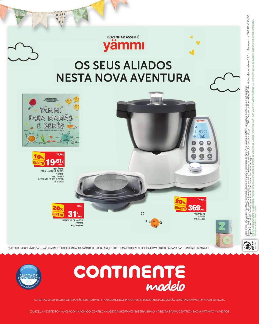 Folheto Continente Modelo - 12.1.2021 - 24.1.2021. Página 24