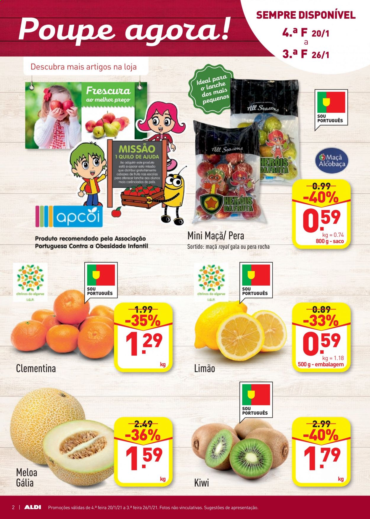 Folheto Aldi - 20.1.2021 - 26.1.2021. Página 2