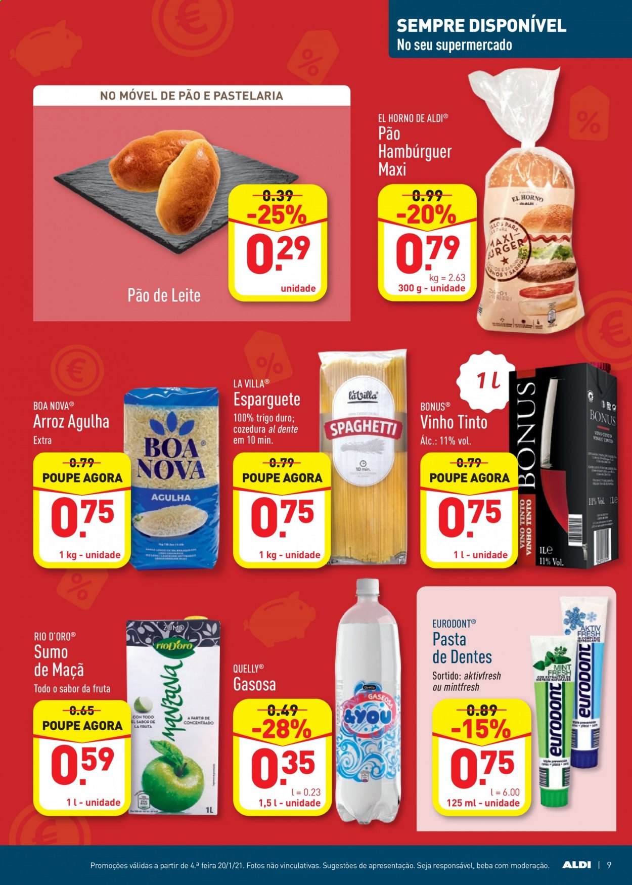 Folheto Aldi - 20.1.2021 - 26.1.2021. Página 9