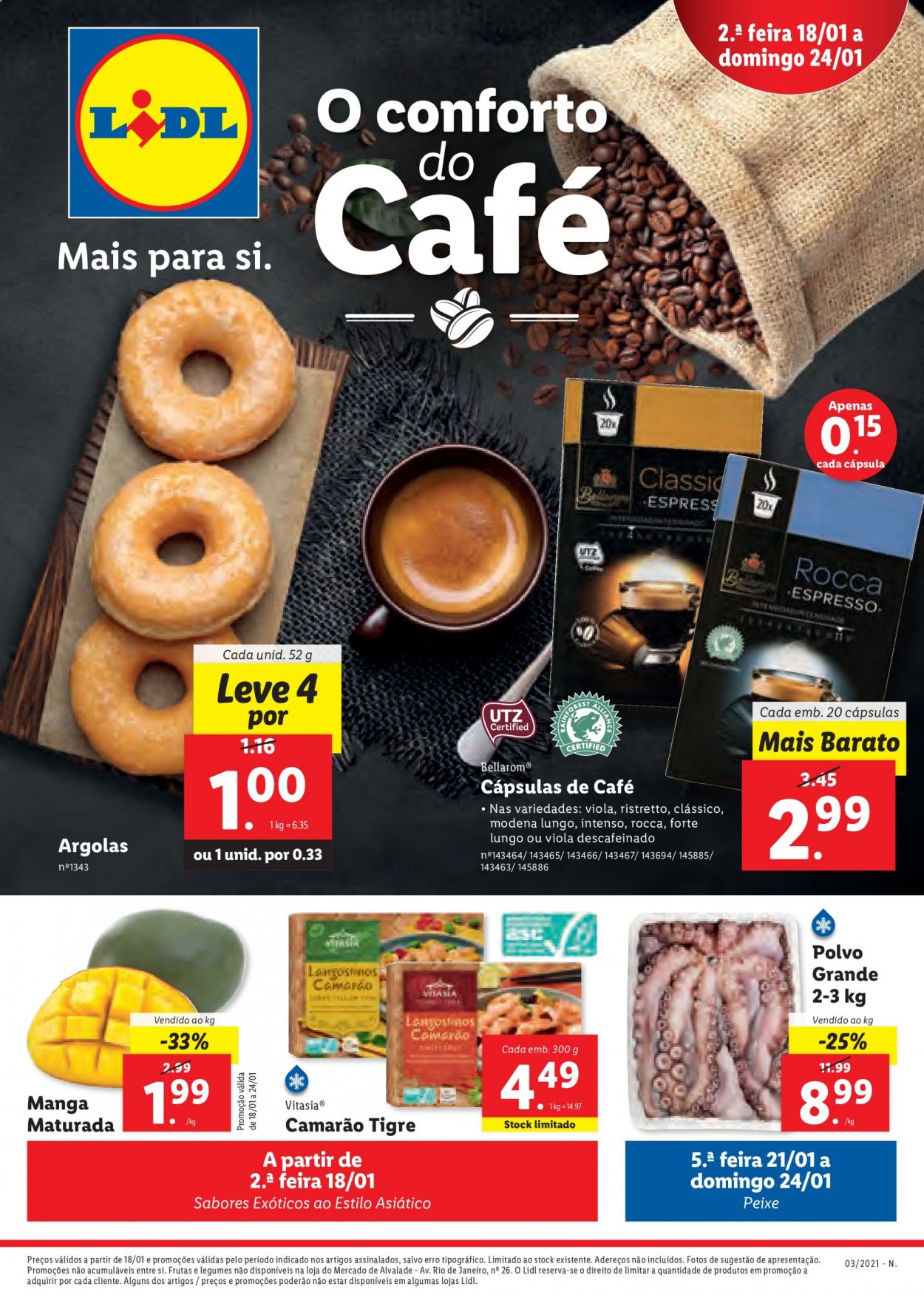 Folheto Lidl - 18.1.2021 - 24.1.2021. Página 1