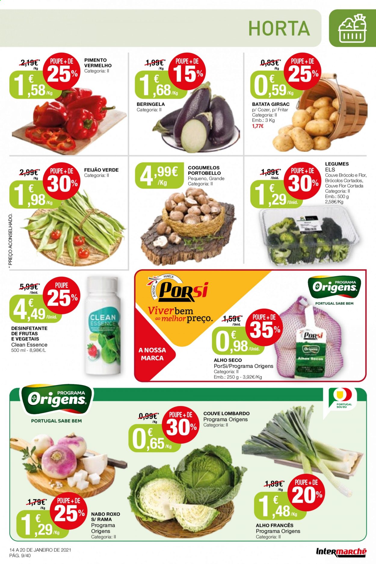 Folheto Intermarché - 14.1.2021 - 20.1.2021. Página 9