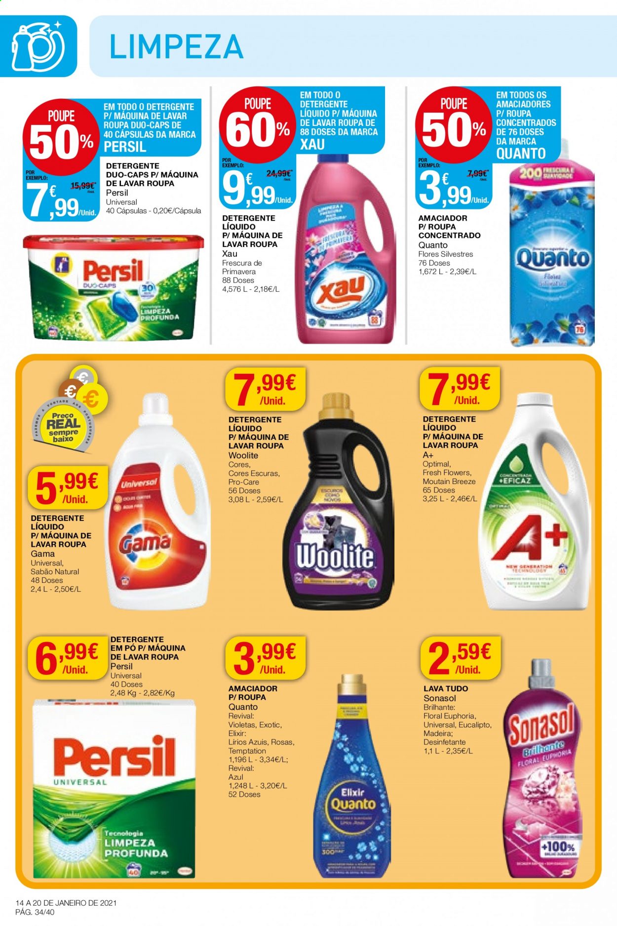 Folheto Intermarché - 14.1.2021 - 20.1.2021. Página 34