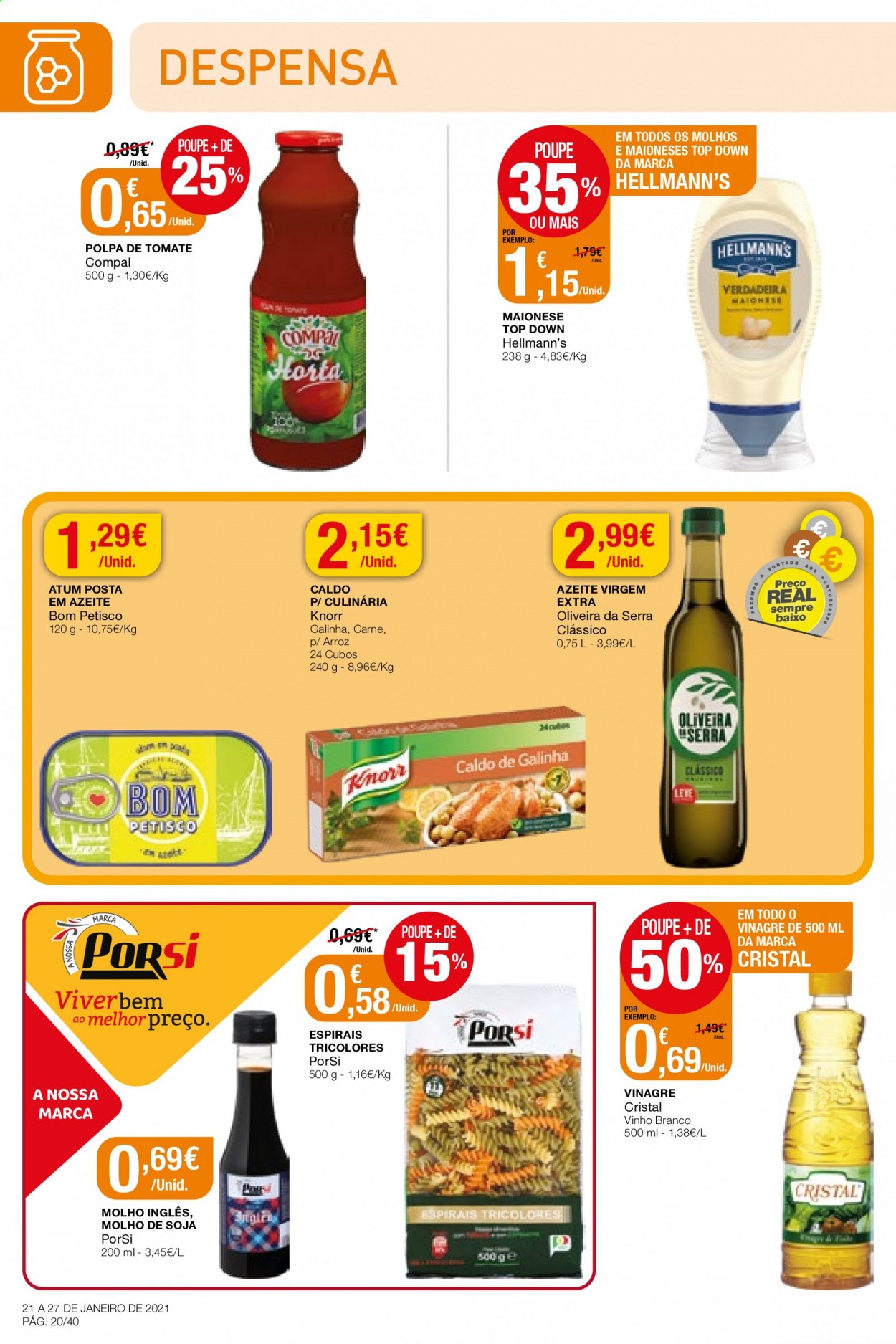 Folheto Intermarché - 21.1.2021 - 27.1.2021. Página 20