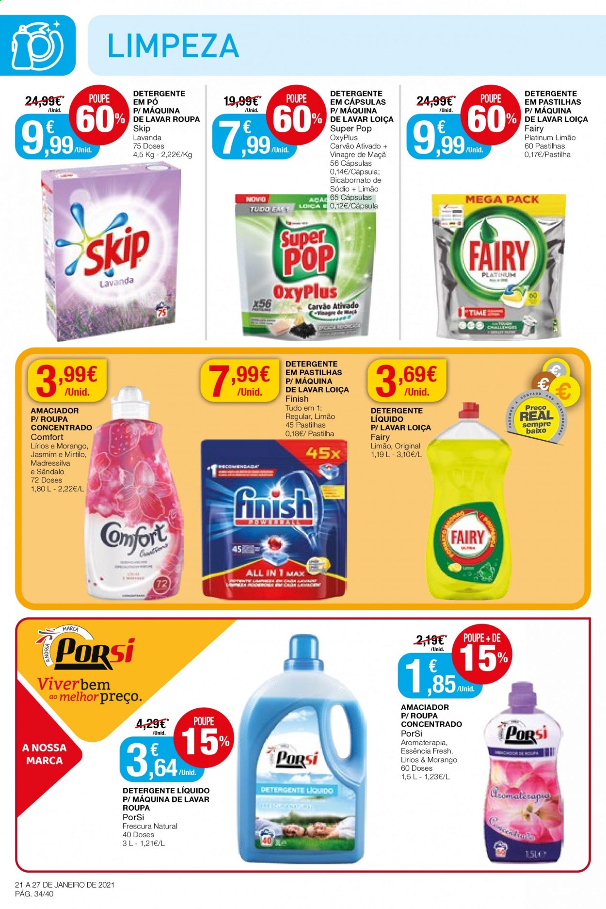 Folheto Intermarché - 21.1.2021 - 27.1.2021. Página 34