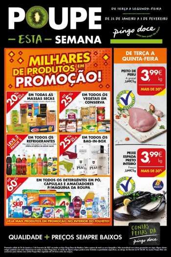 Folheto Pingo Doce - 26.1.2021 - 1.2.2021.