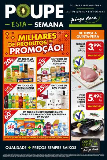 Folheto Pingo Doce - 26.1.2021 - 1.2.2021.