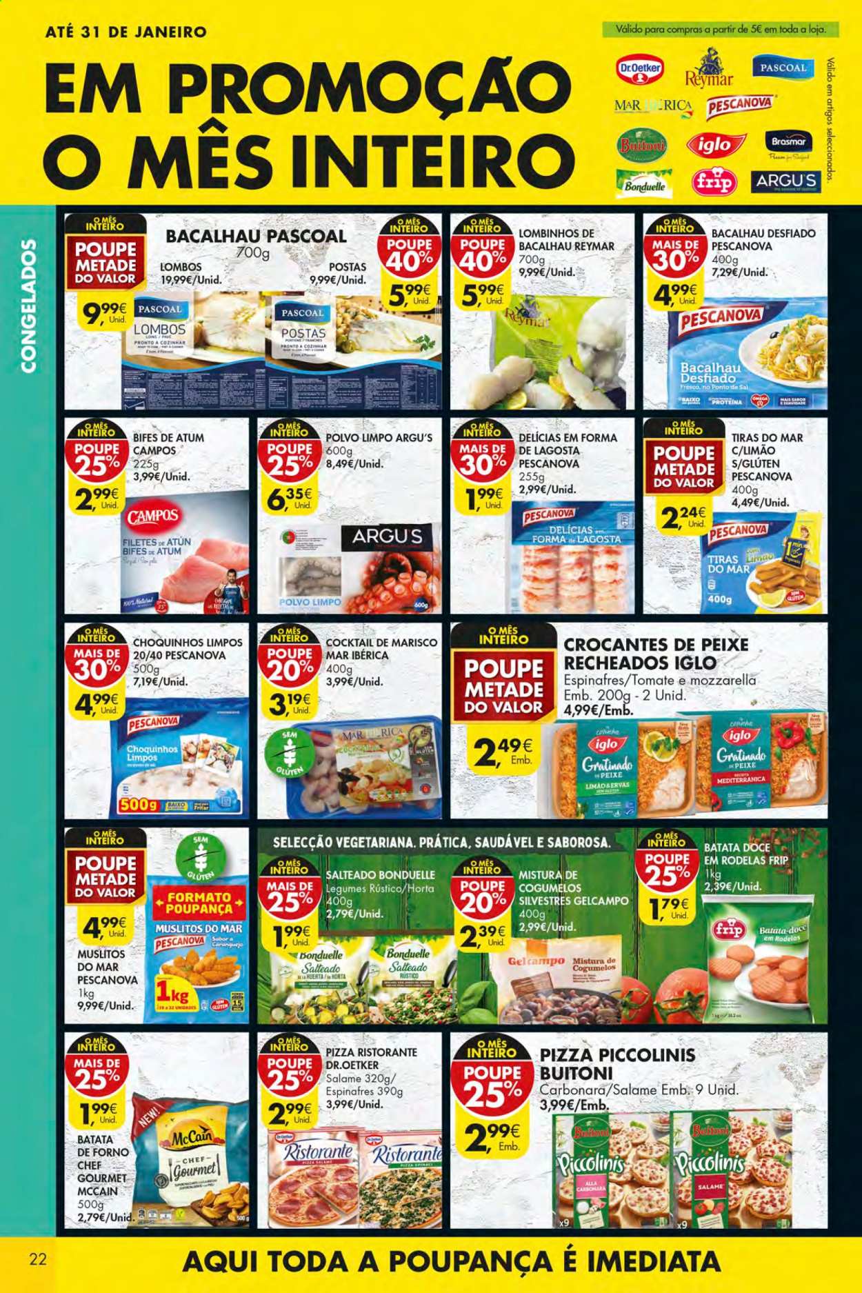 Folheto Pingo Doce - 26.1.2021 - 1.2.2021. Página 22