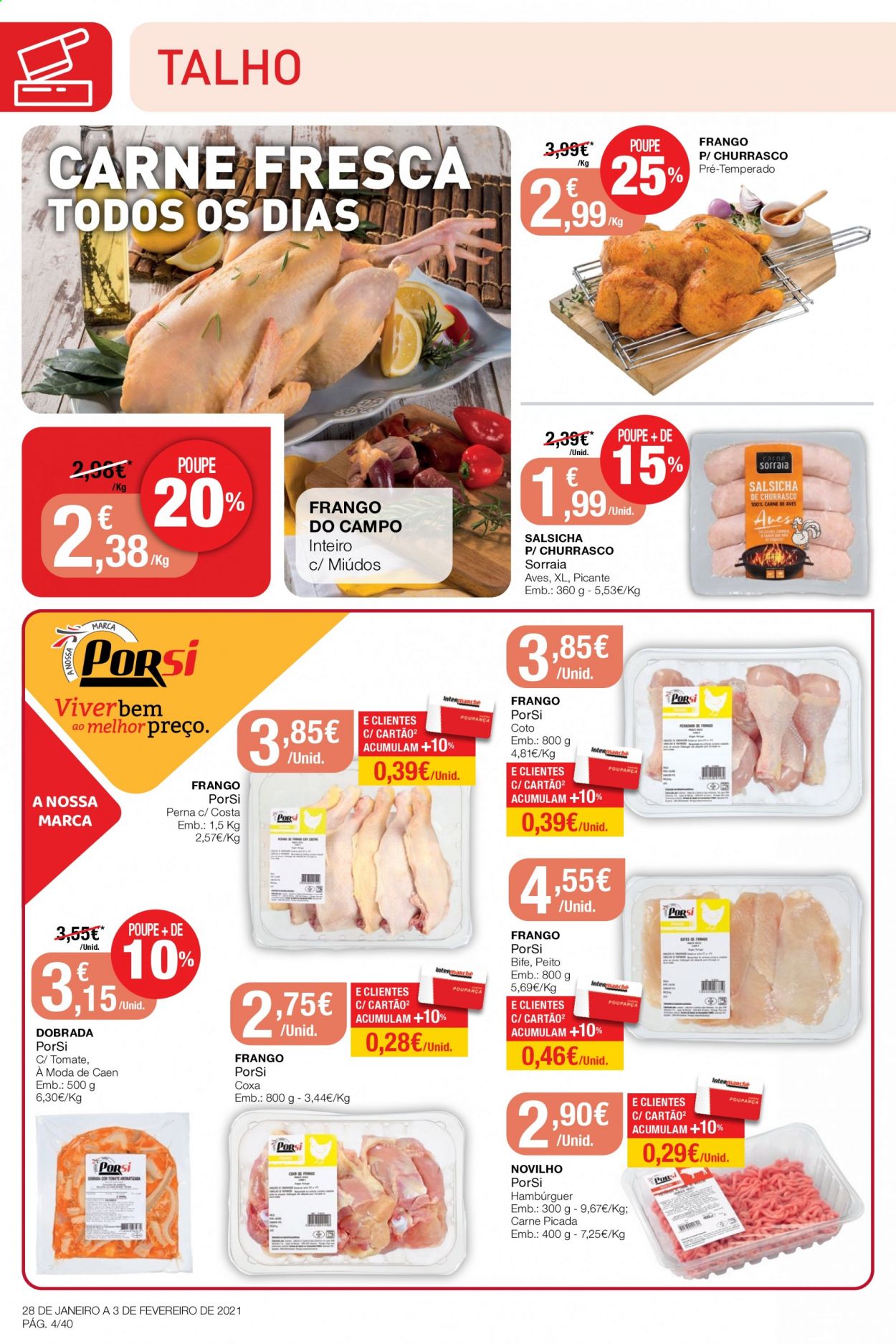 Folheto Intermarché - 28.1.2021 - 3.2.2021. Página 4