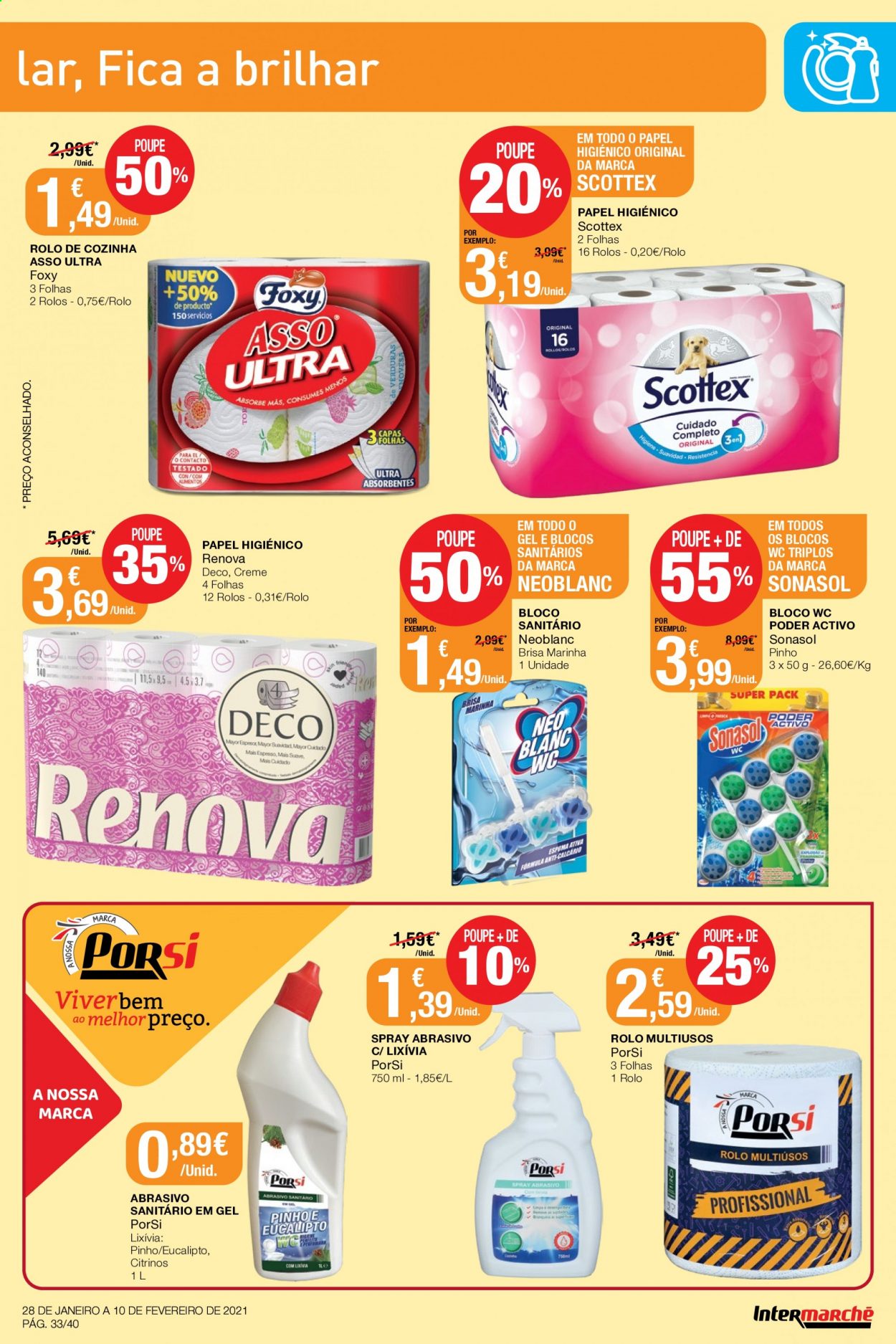 Folheto Intermarché - 28.1.2021 - 3.2.2021. Página 33