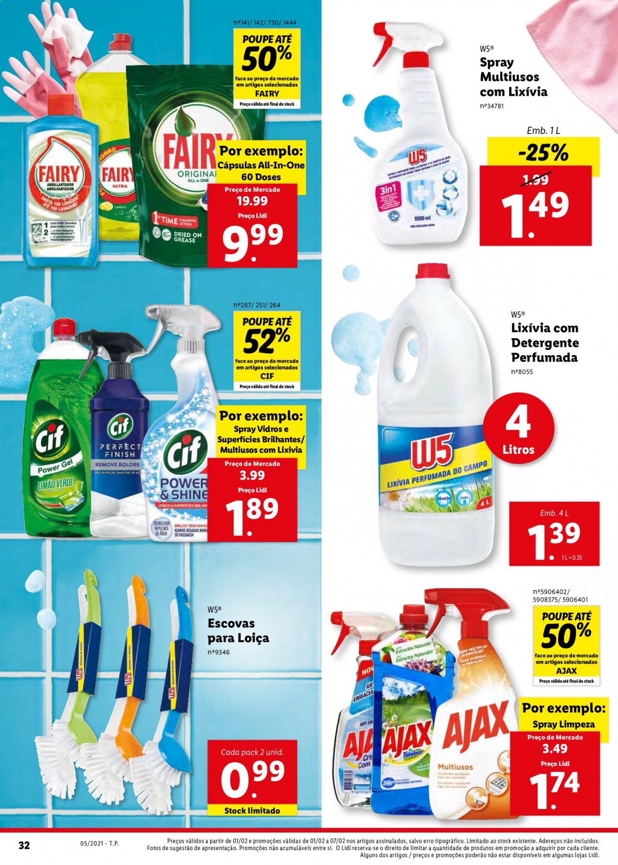 Folheto Lidl - 1.2.2021 - 7.2.2021. Página 32