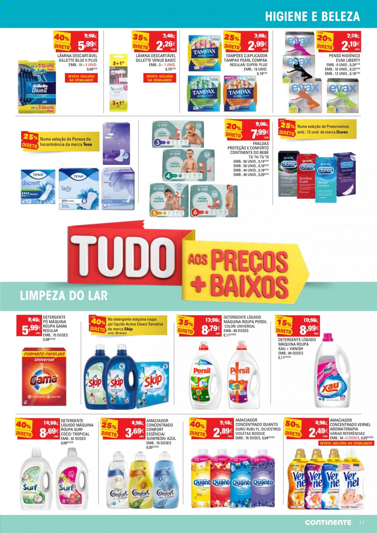 Folheto Continente Modelo - 28.1.2021 - 10.2.2021. Página 17