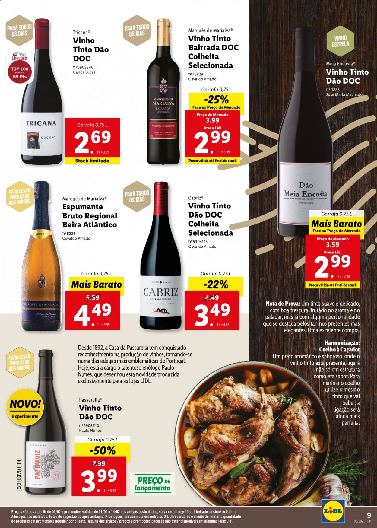 Folheto Lidl - 1.2.2021 - 14.2.2021. Página 9