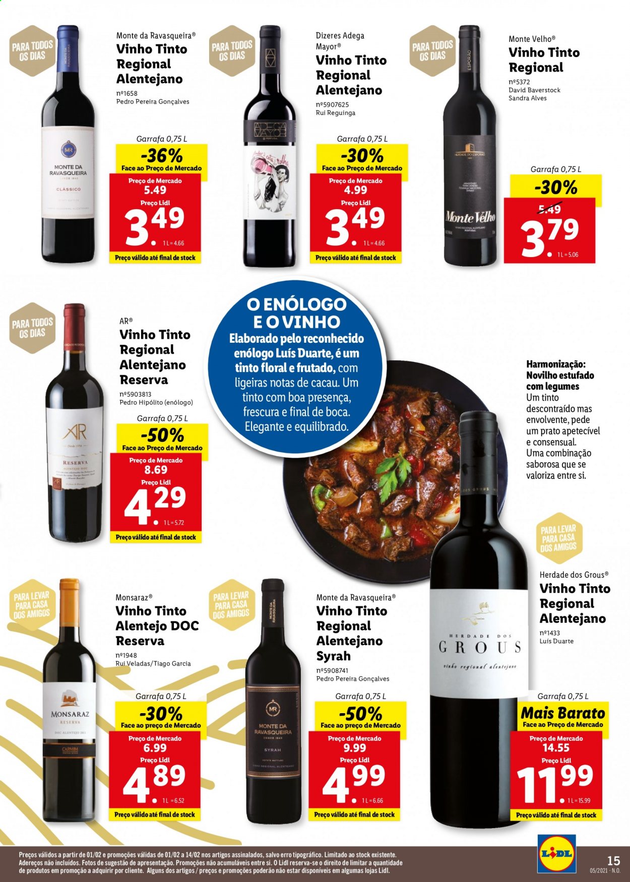 Folheto Lidl - 1.2.2021 - 14.2.2021. Página 15