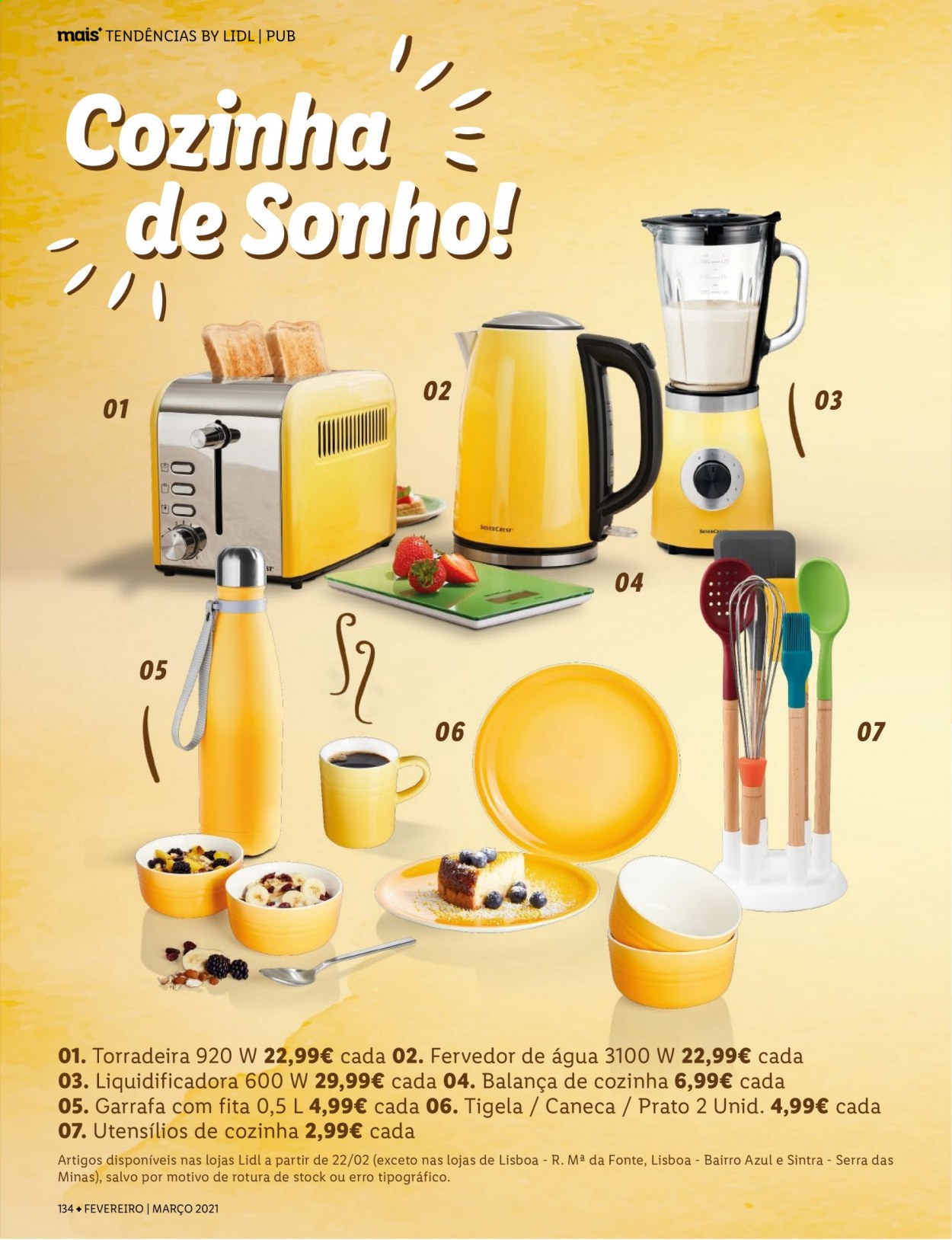 Folheto Lidl. Página 134