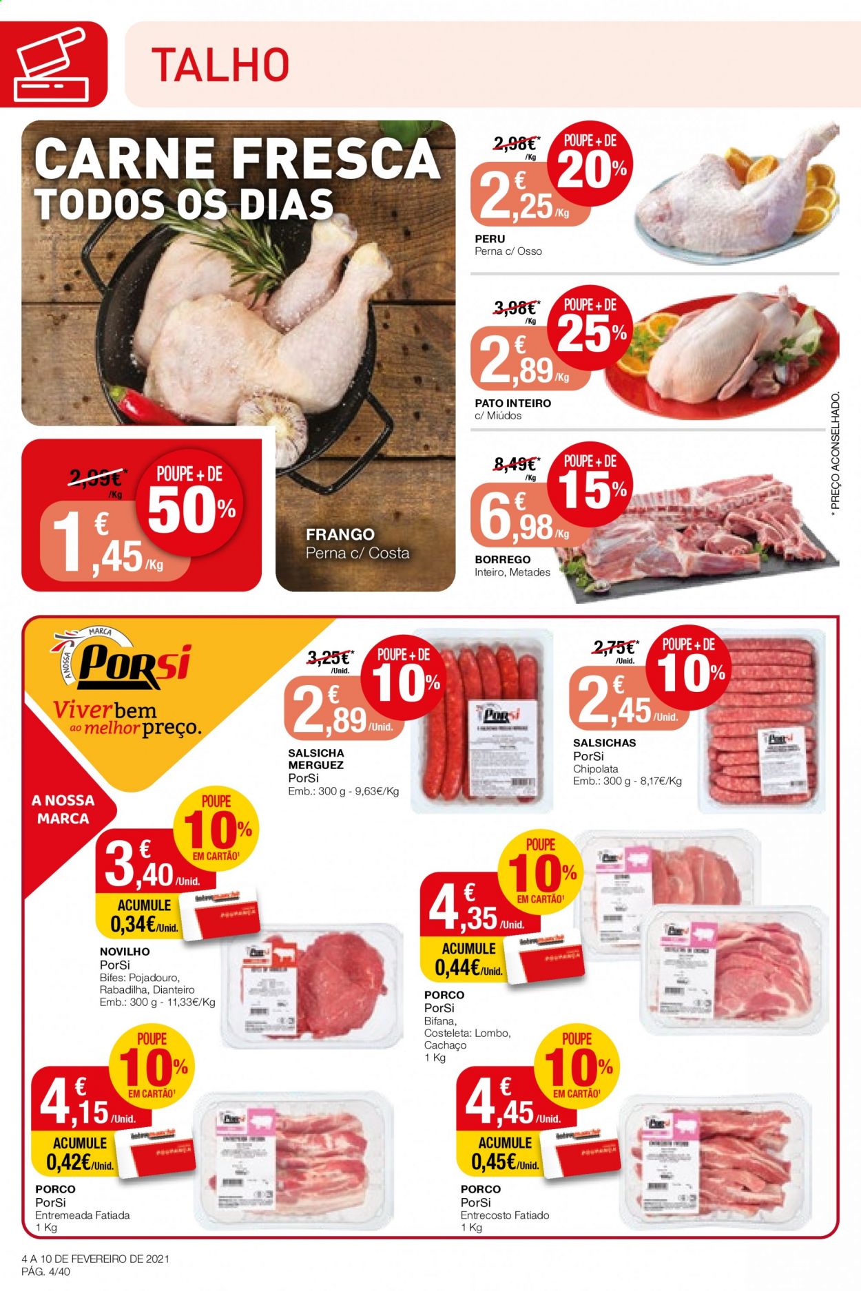 Folheto Intermarché - 4.2.2021 - 10.2.2021. Página 4