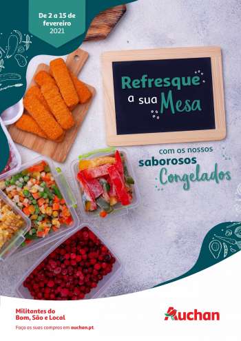 Folheto Auchan - 2.2.2021 - 15.2.2021.