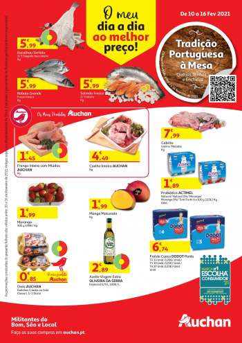Folheto Auchan - 10.2.2021 - 16.2.2021.