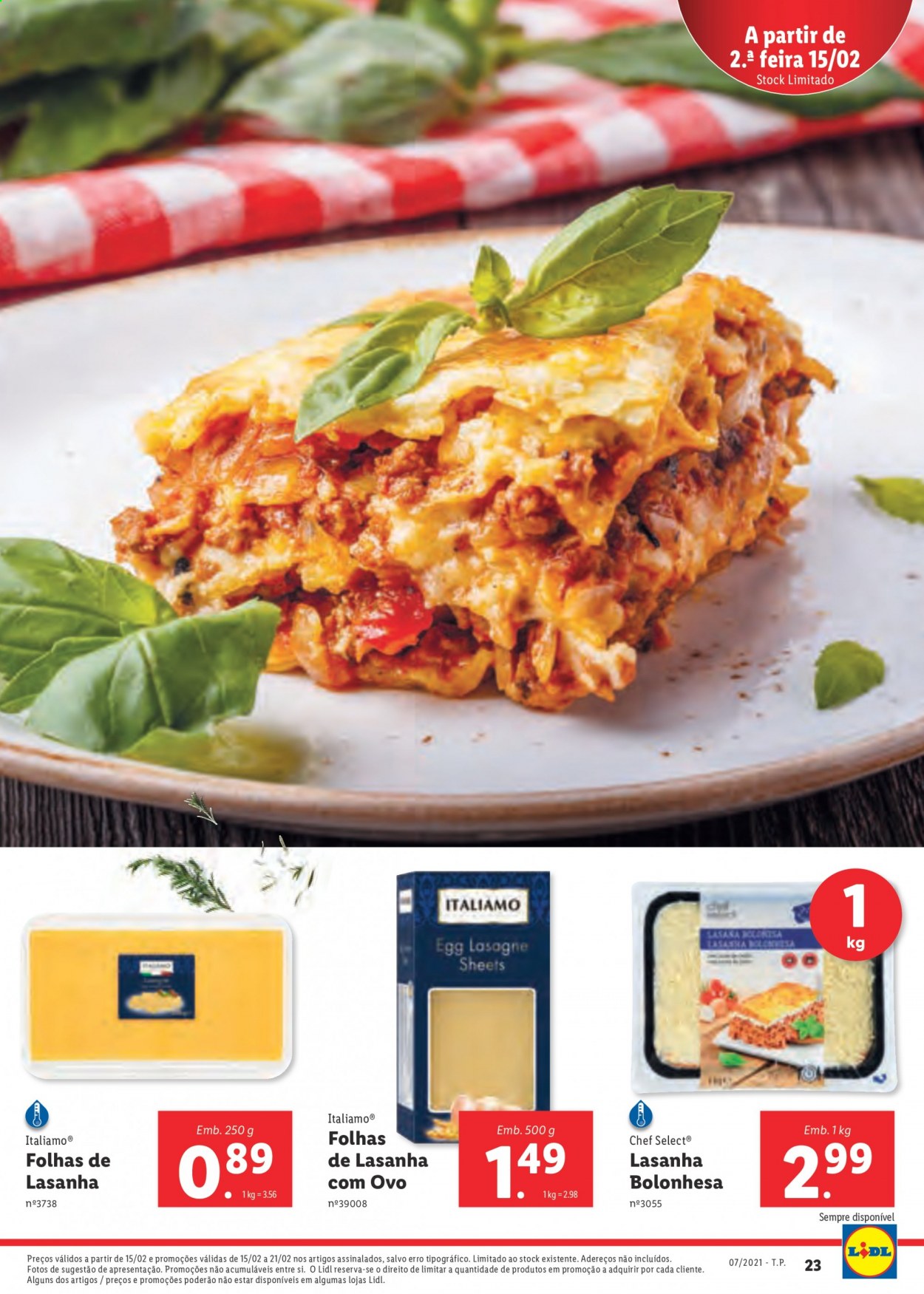 Folheto Lidl - 15.2.2021 - 21.2.2021. Página 23