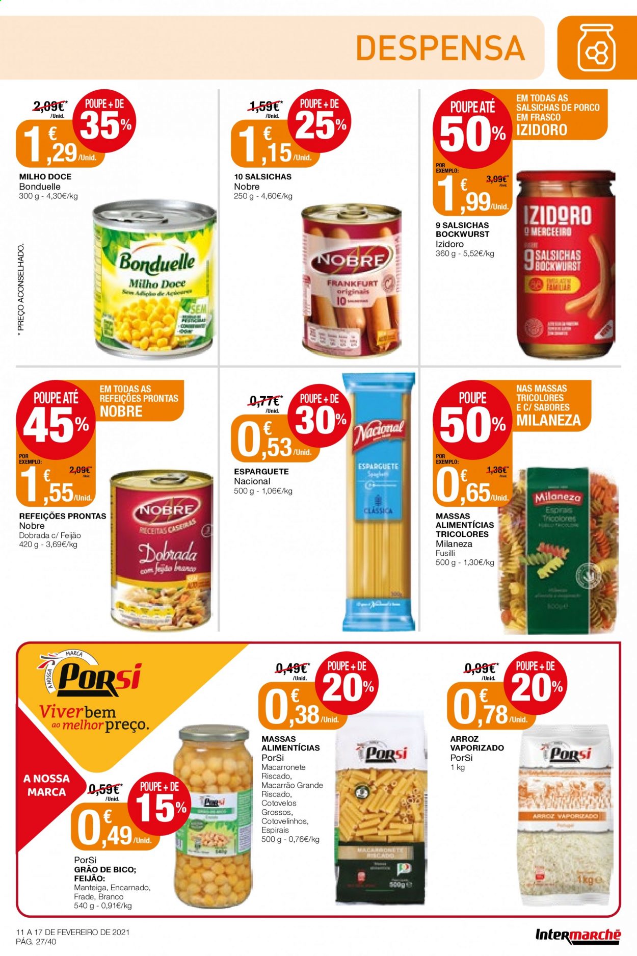 Folheto Intermarché - 11.2.2021 - 17.2.2021. Página 27
