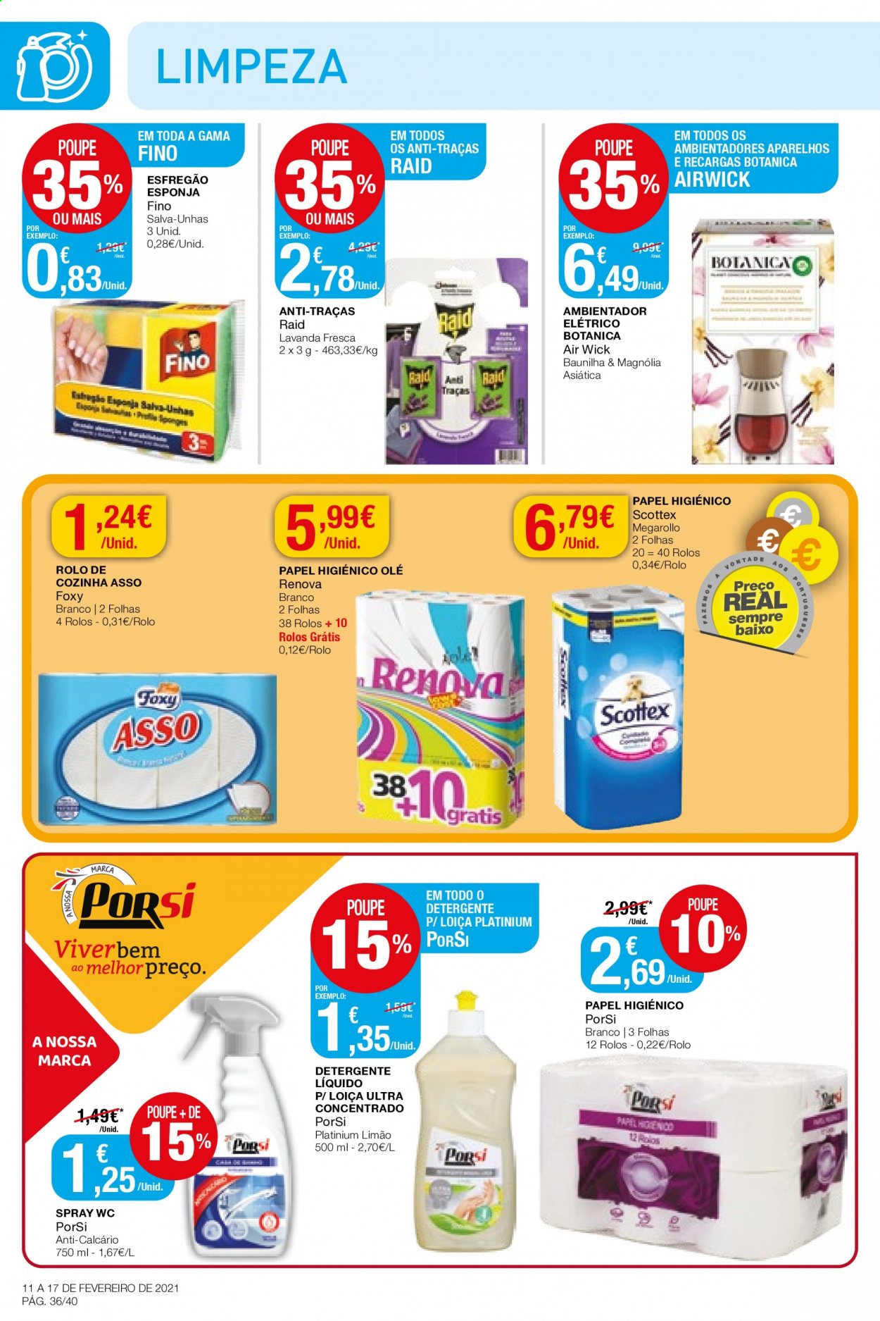 Folheto Intermarché - 11.2.2021 - 17.2.2021. Página 36