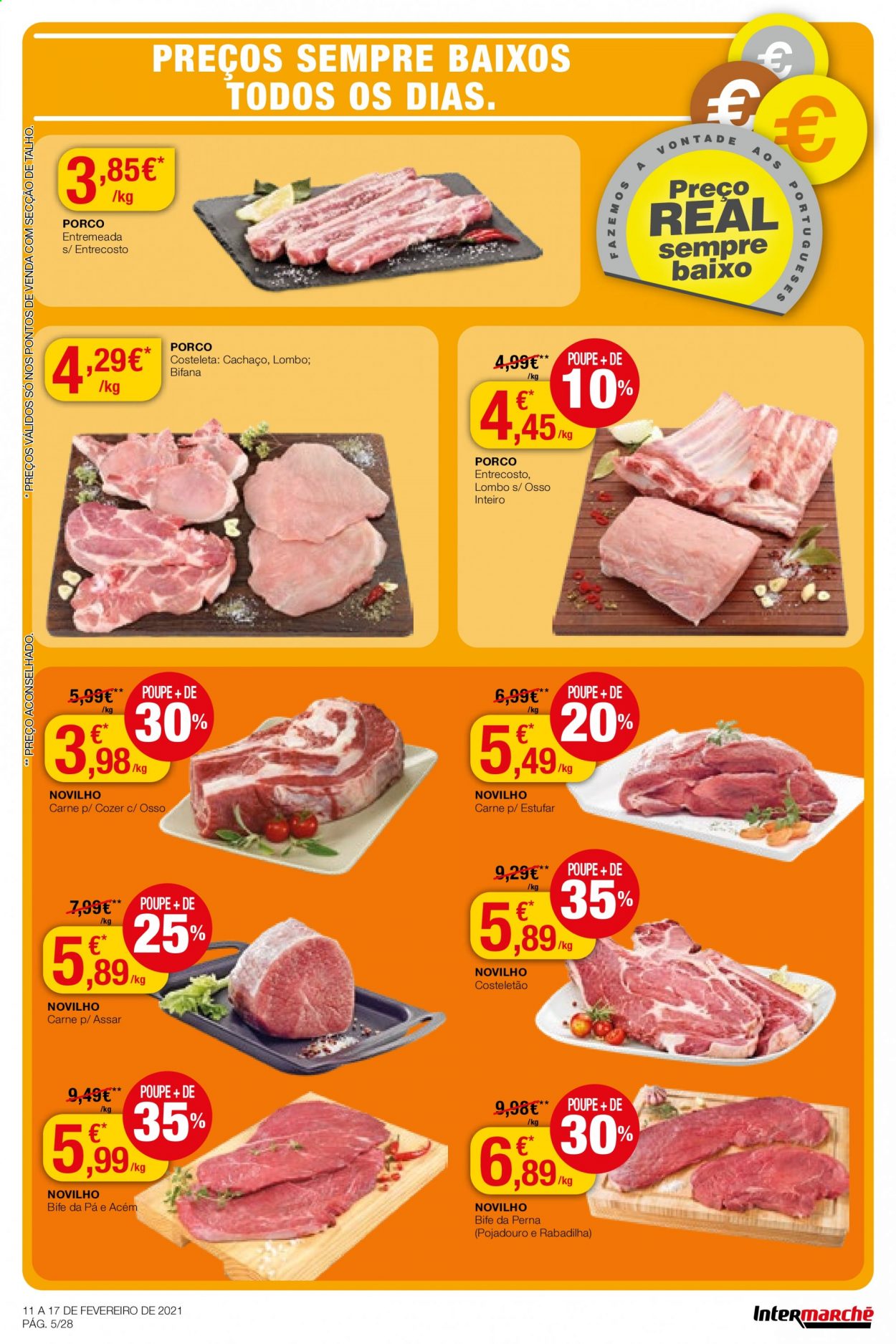 Folheto Intermarché - 11.2.2021 - 17.2.2021. Página 5