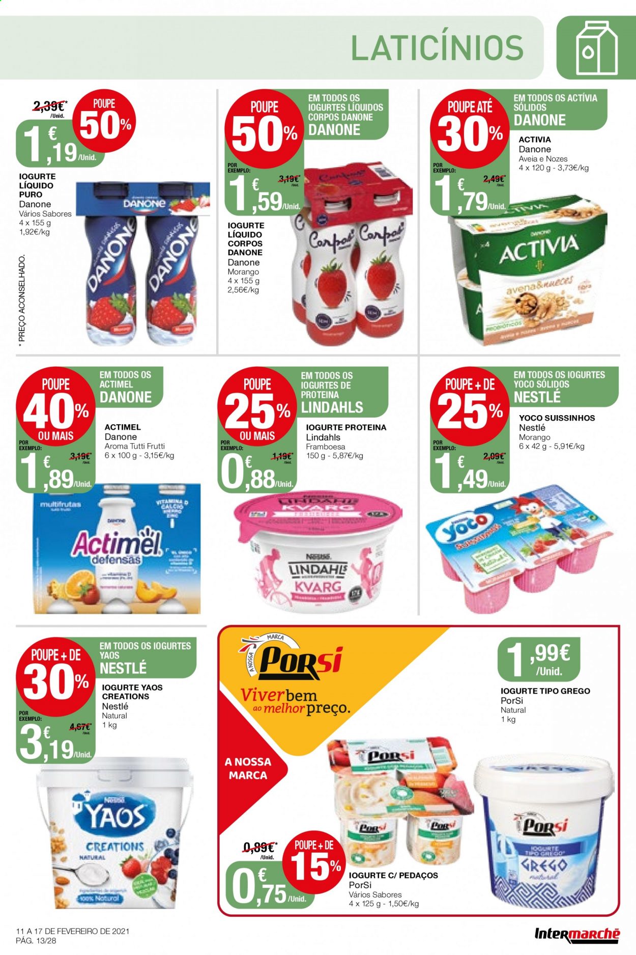 Folheto Intermarché - 11.2.2021 - 17.2.2021. Página 13